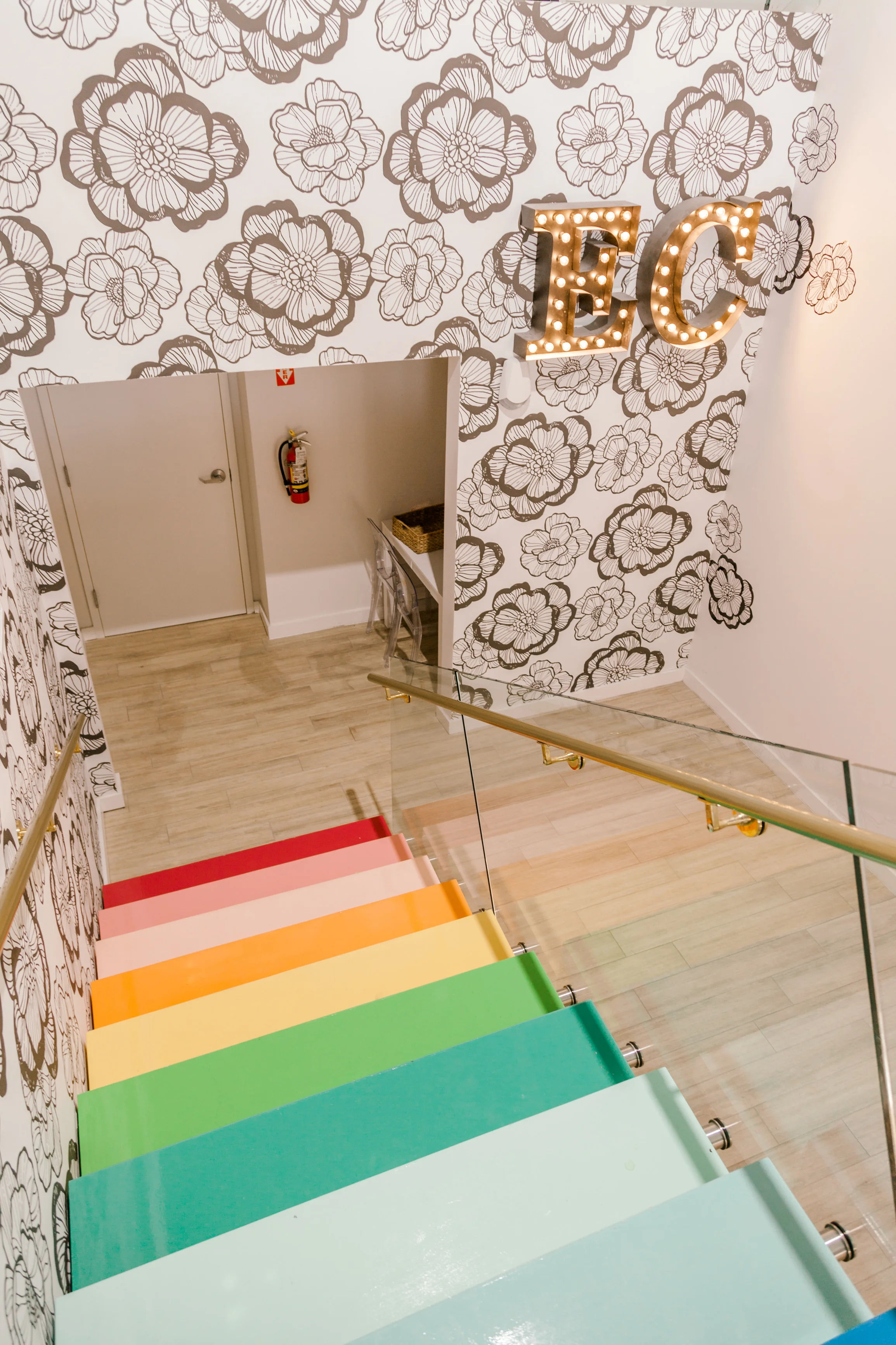 These stairs at Eric Condren always bring all the heart eyes..