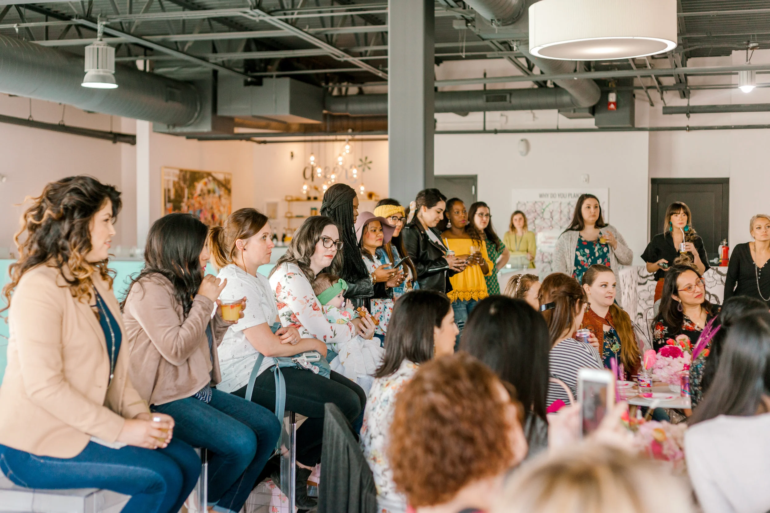 We Loved being able to meet so many lovelies for the afternoon and listening to all our panelist and keynote speaker.. God truly allowed us to talk about some things that women struggle with on a daily from anxiety, to comparison to just living out our calling and purpose.