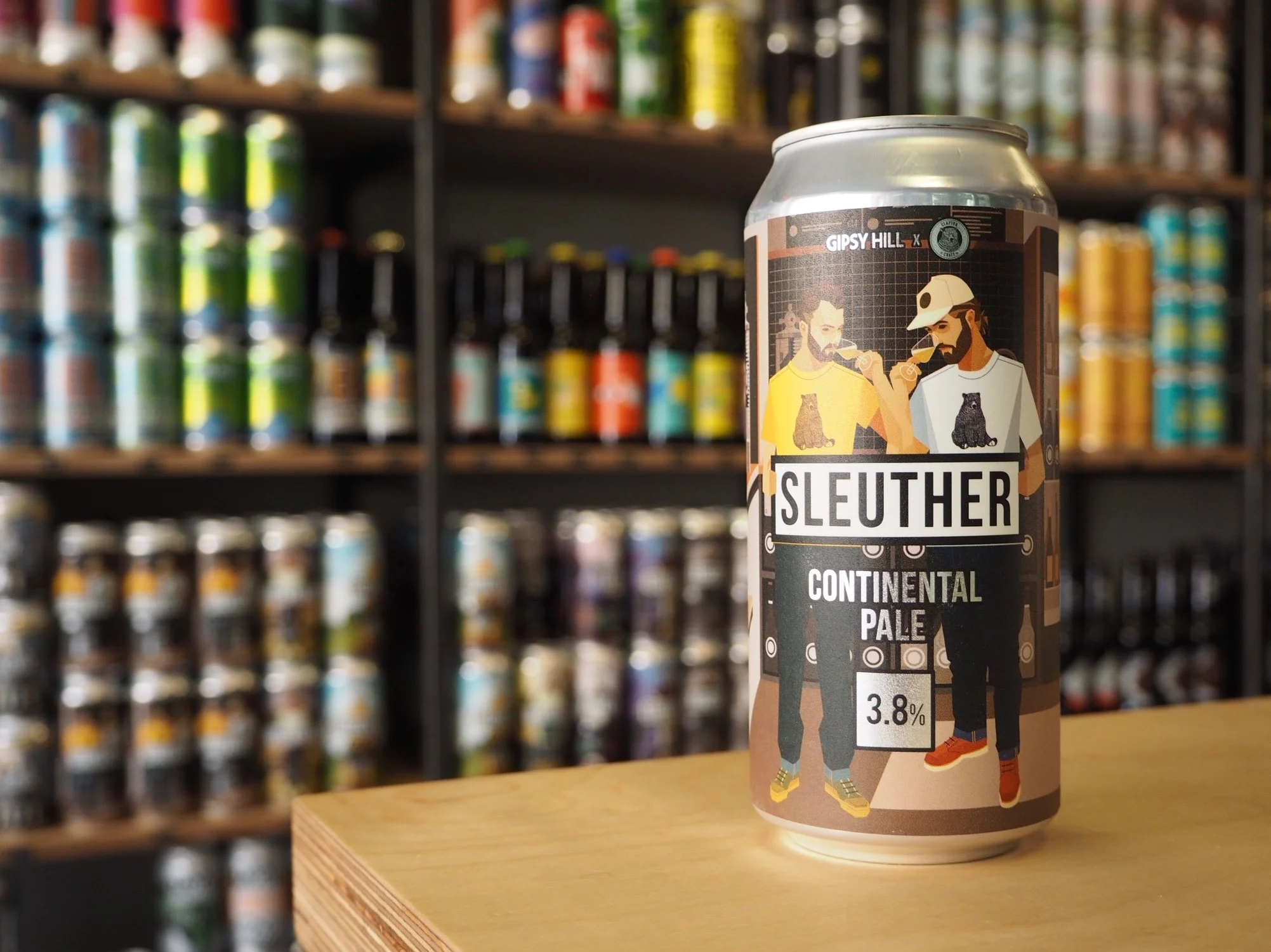 Sleuther Cans Are Go!