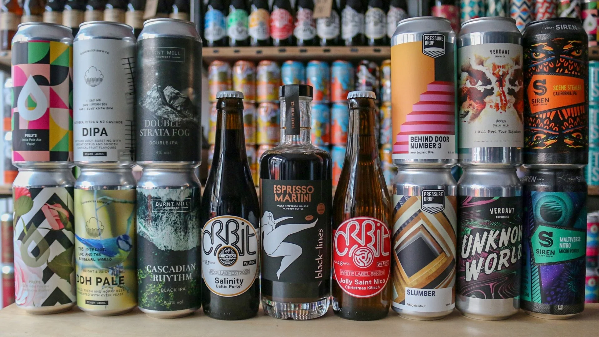 Burnt Mill Beauties, Orbit Xmas Special, Winter Warmers &amp; Espresso Martini Indulgence