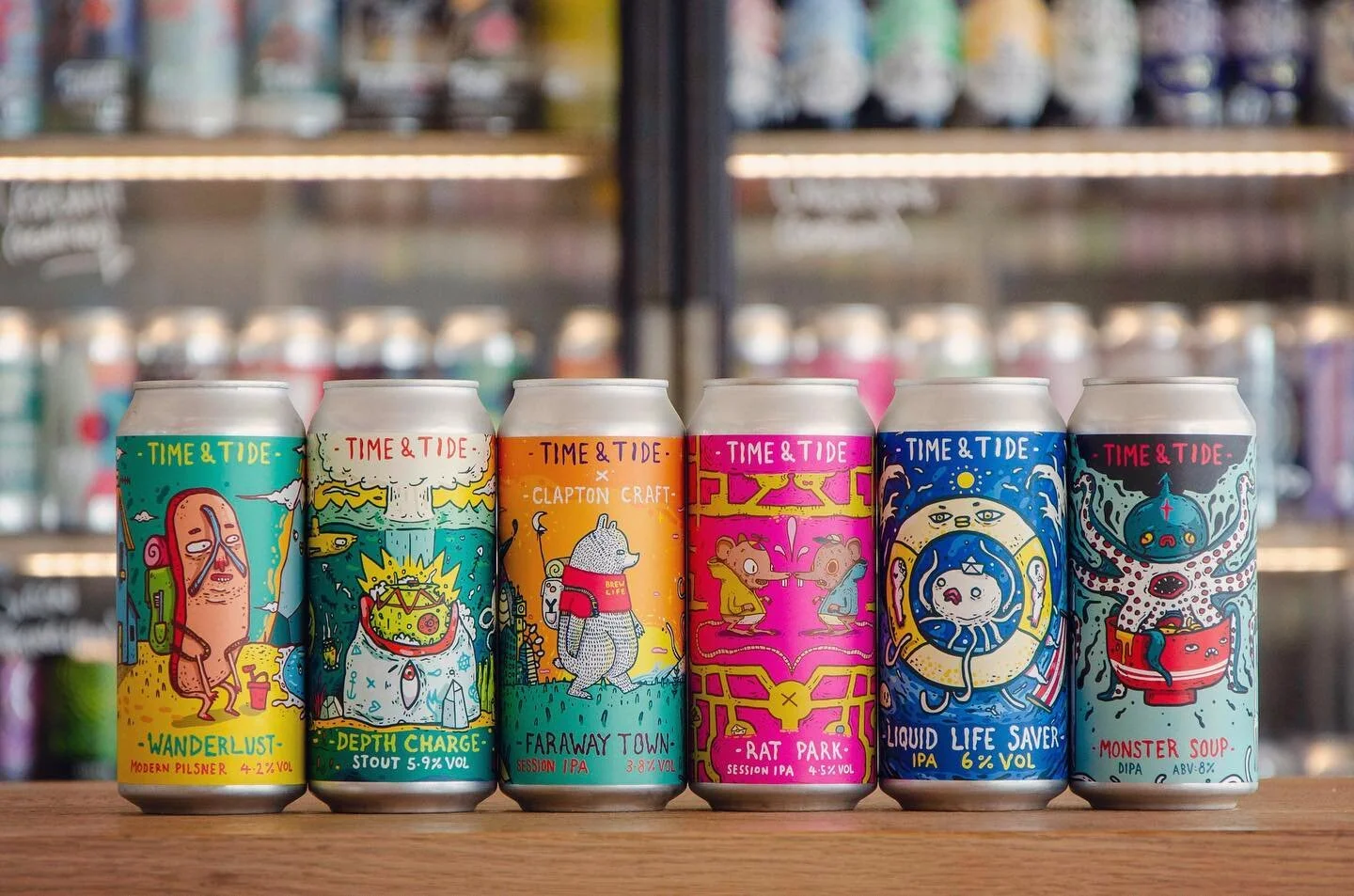 We've been singing the praises of @timeandtidebrewing since day dot, though it's always been for good reason. With&nbsp;a rising status amongst the heads and&nbsp;proving to be masters of flavour to volume brewing, we've tipped them for great things,