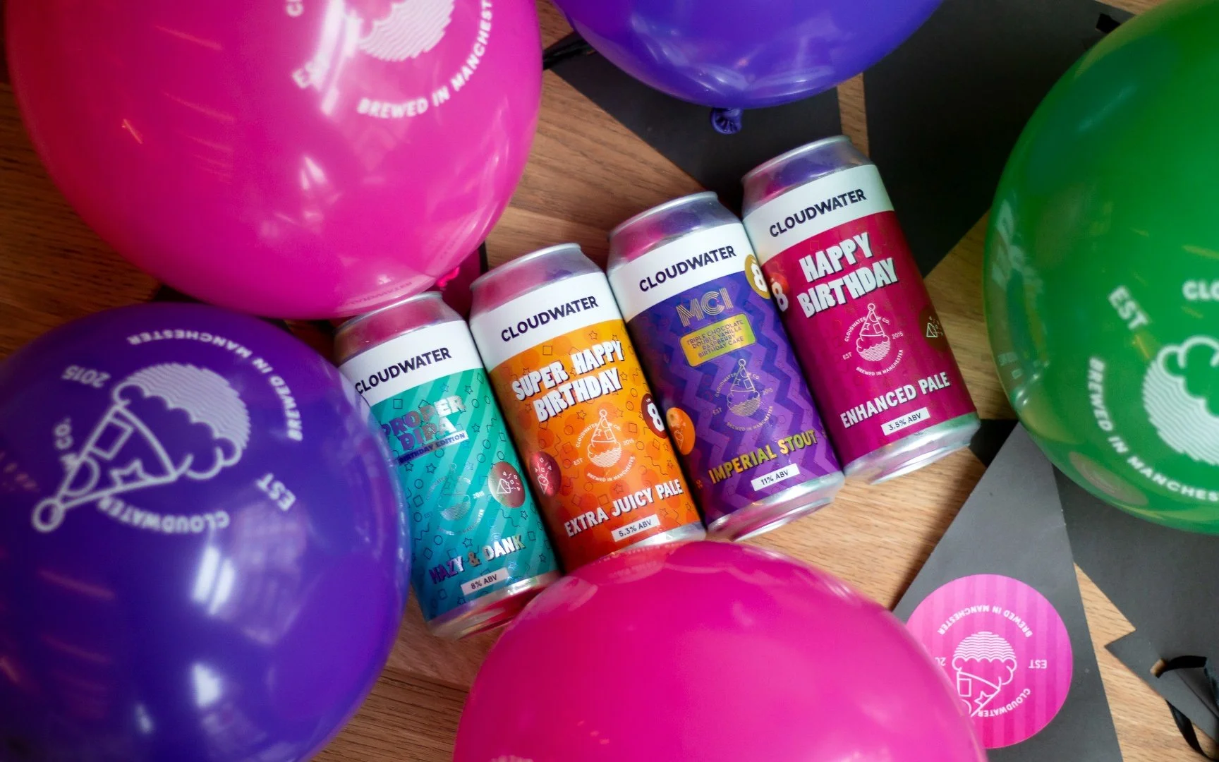 South Coast Crushers, Baron Resupply &amp; Cloudwater B'Day Beers!
