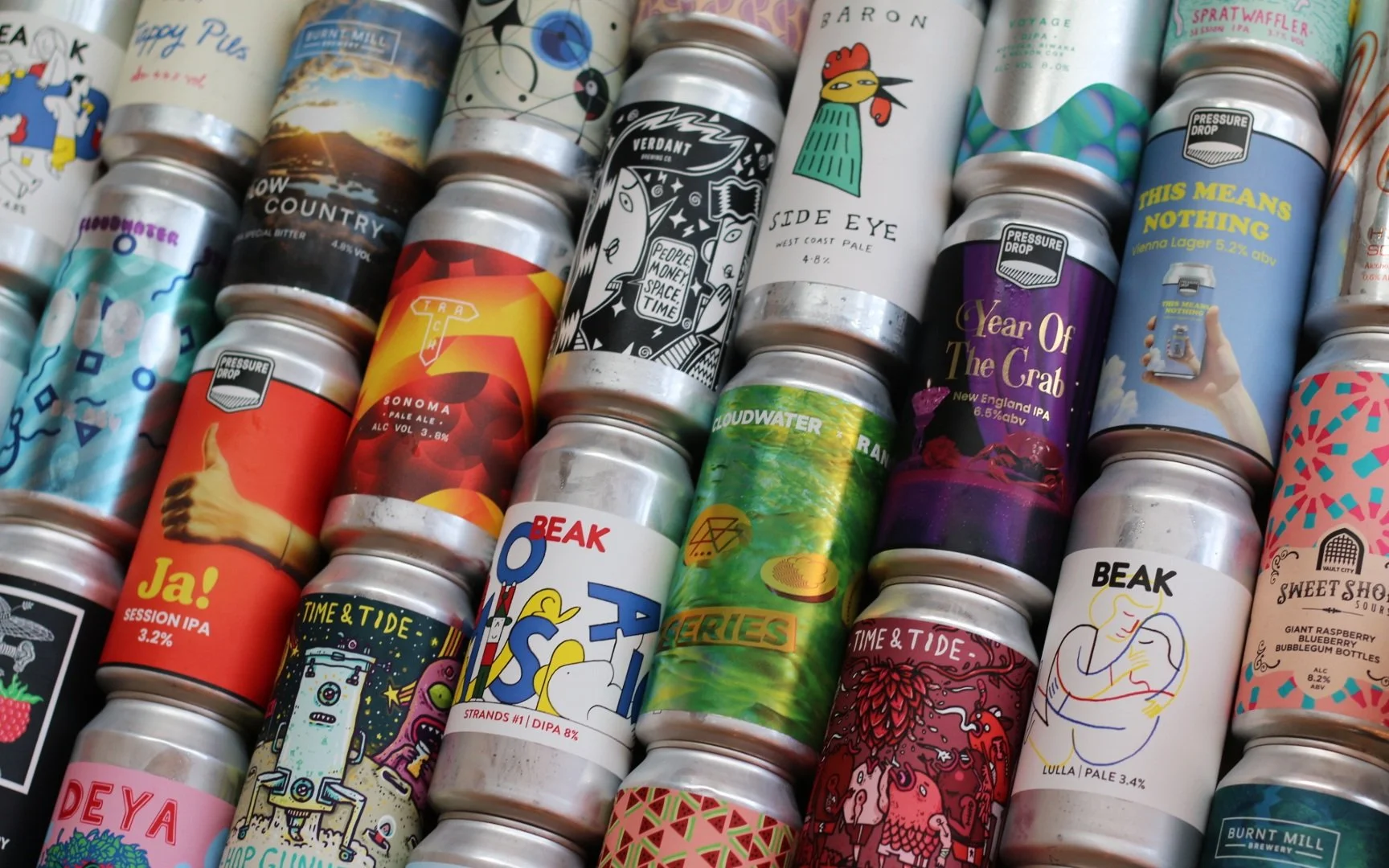 Sureshot B'day Beers, Vibrant Forest, Garnacha Returns, Huge Web Drop!
