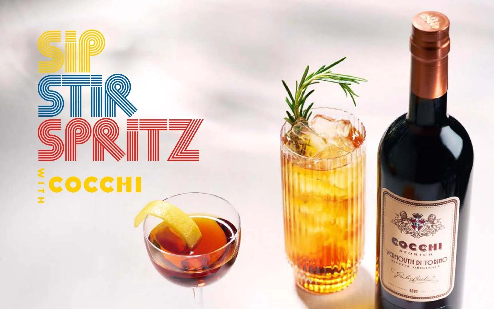 Clapton Craft x Cocchi - Sip Stir Spritz 🫧