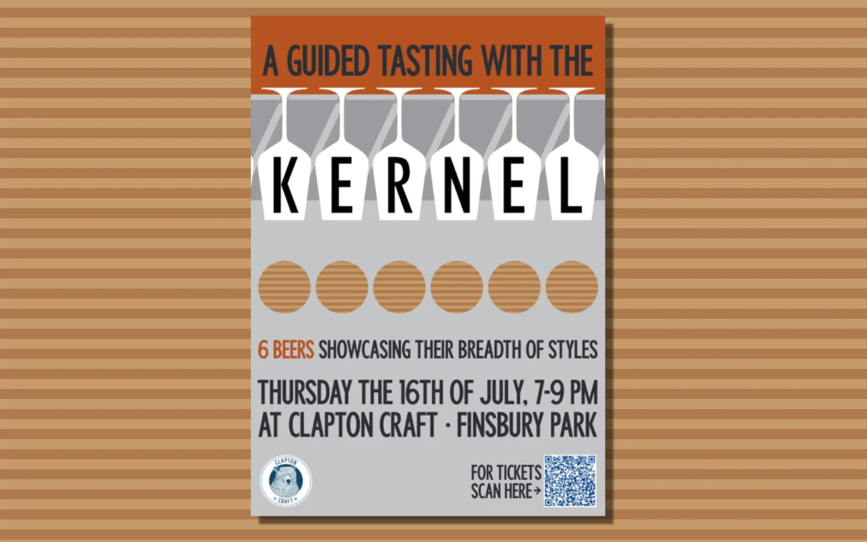Clapton Craft Finsbury Park x The Kernel 🎟️