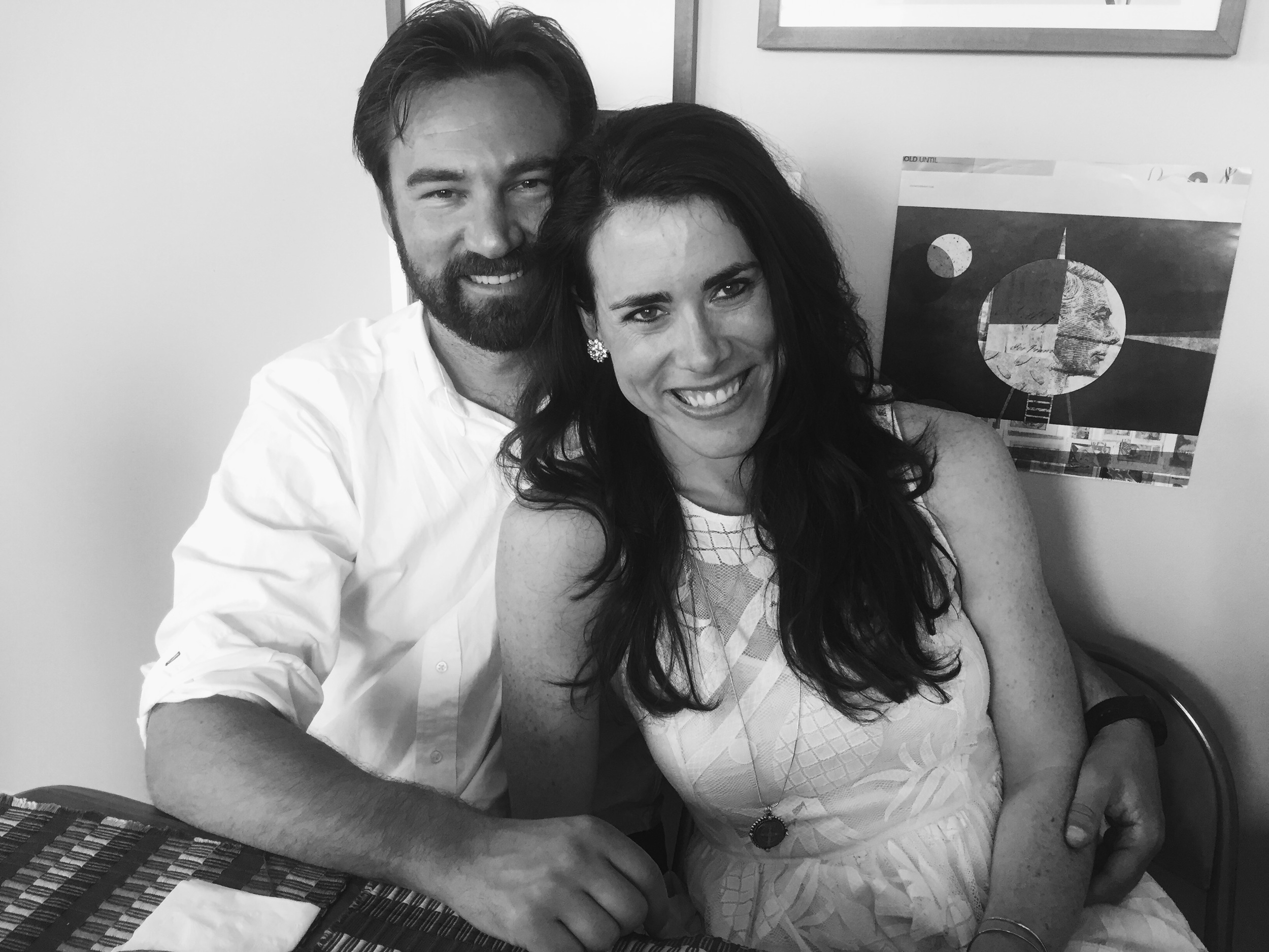 Kristian and me, Easter 2016. 