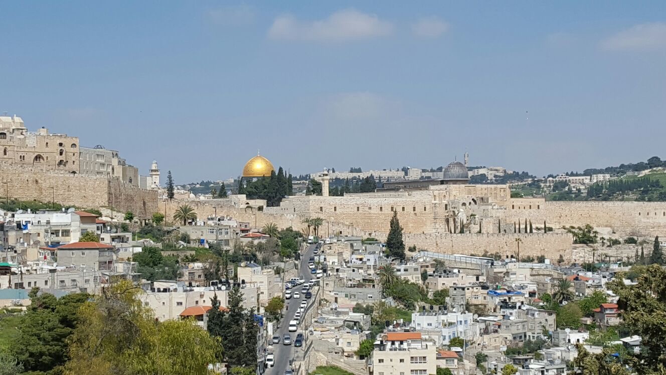 Jerusalem. Photo taken by Kristian on his pilgrimage in 2016. 