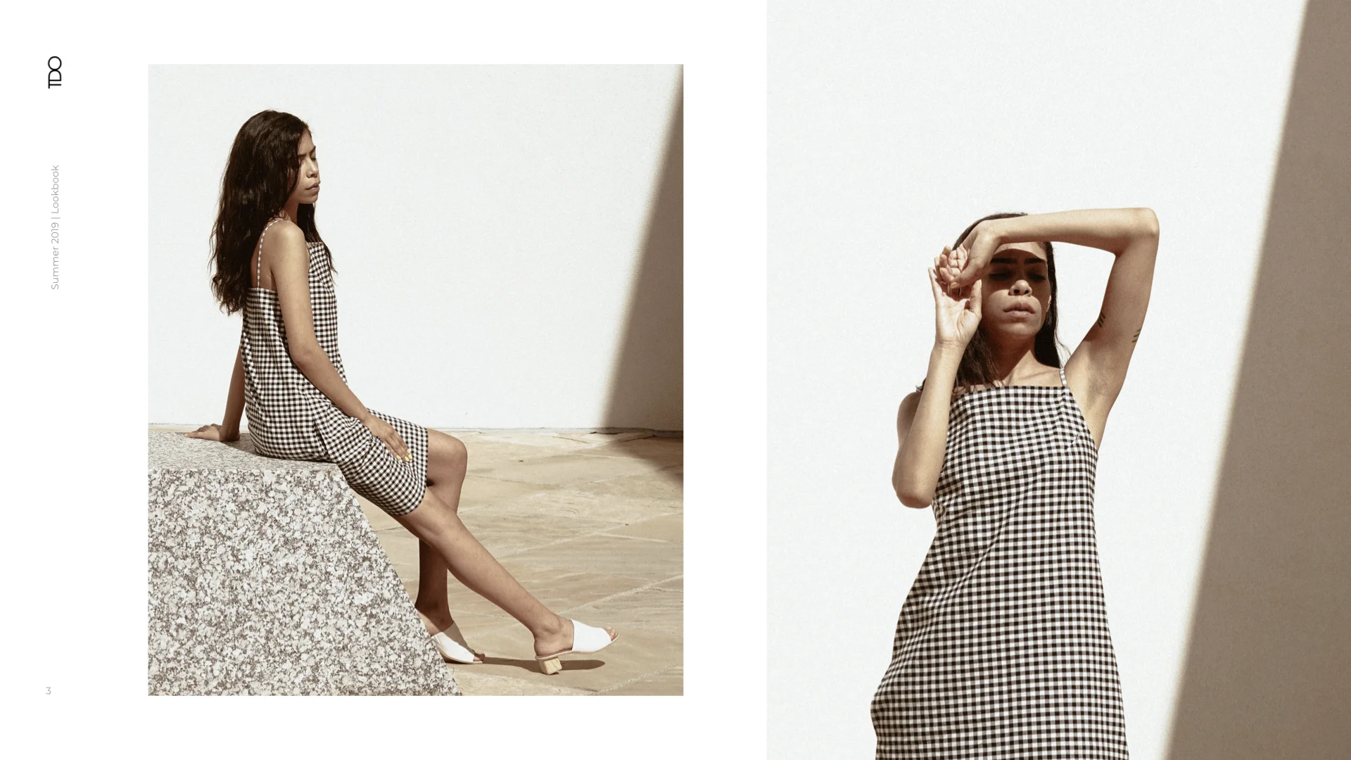Two Days Off, Indya Dress Summer 2019 Lookbook. Model, Olivia Kyoko . Photographed by, Olivia Lopez