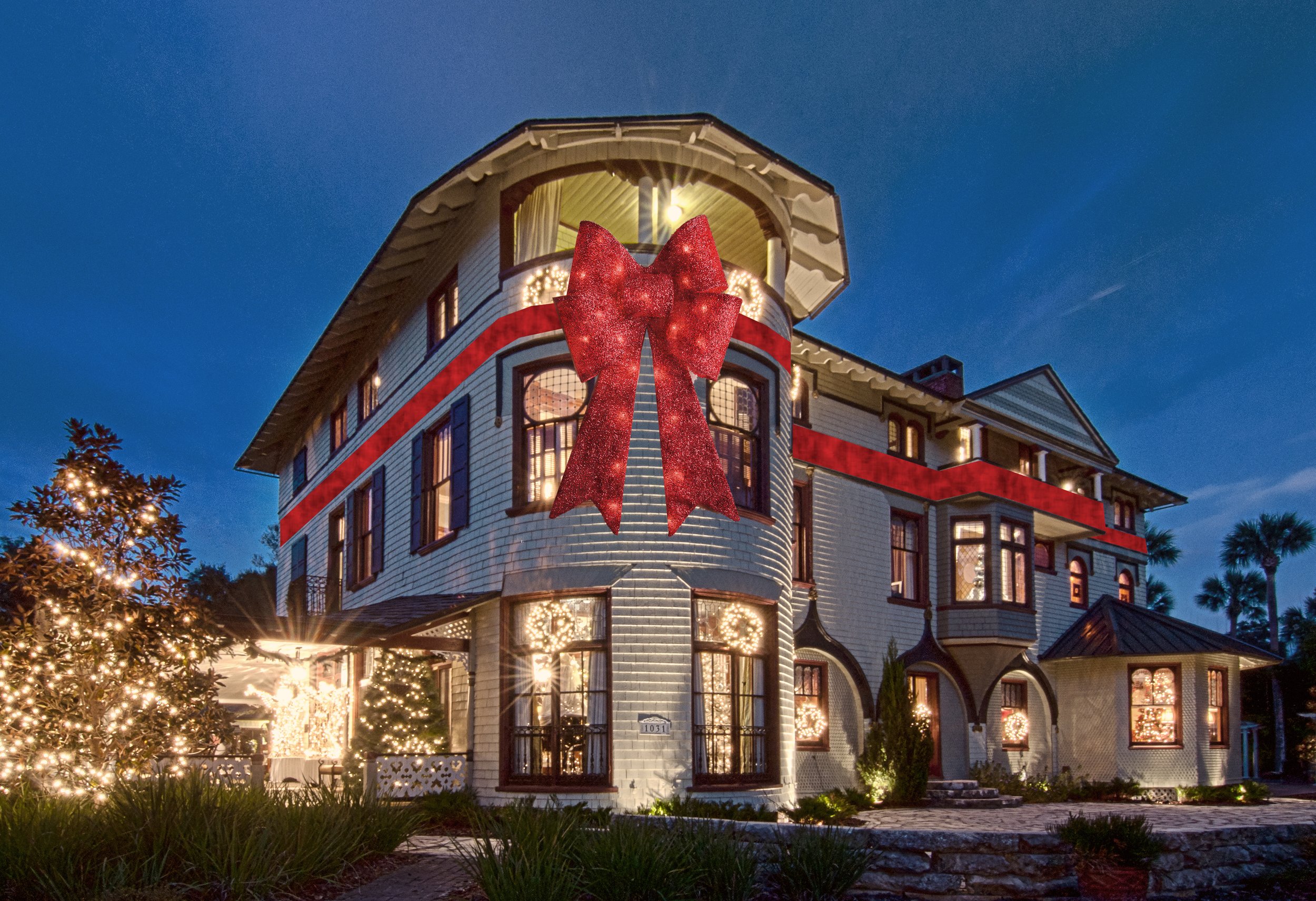 The Christmas Mansion — The Stetson Mansion