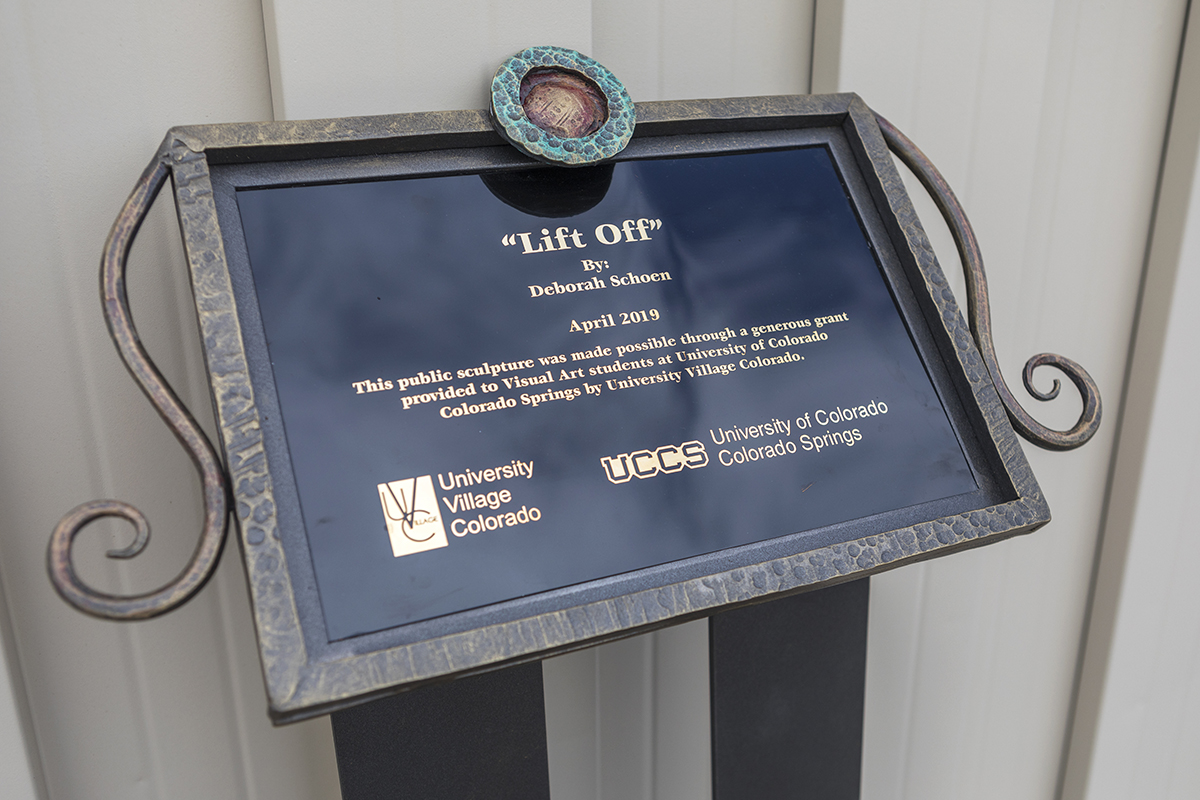 Lift Off plaque