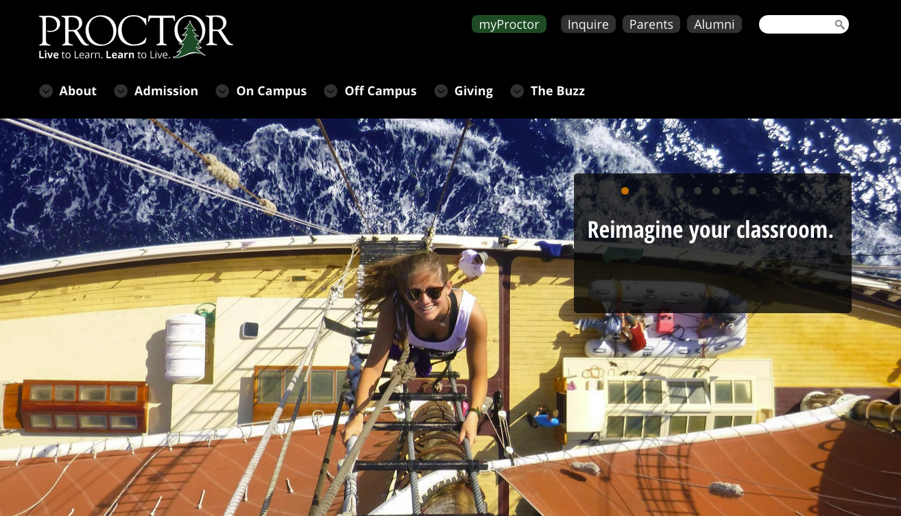 How to Take a New Approach to Enrollment Marketing and Send Stats Soaring : Proctor Academy