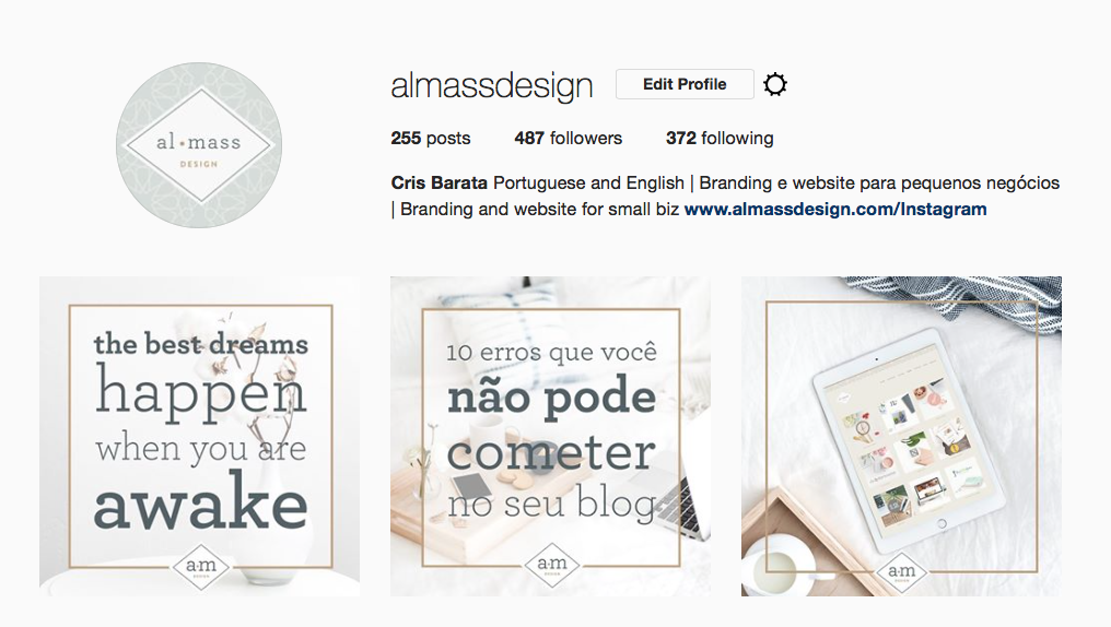 uma postagem de citação + uma chamada para o blog + um anúncio pessoal