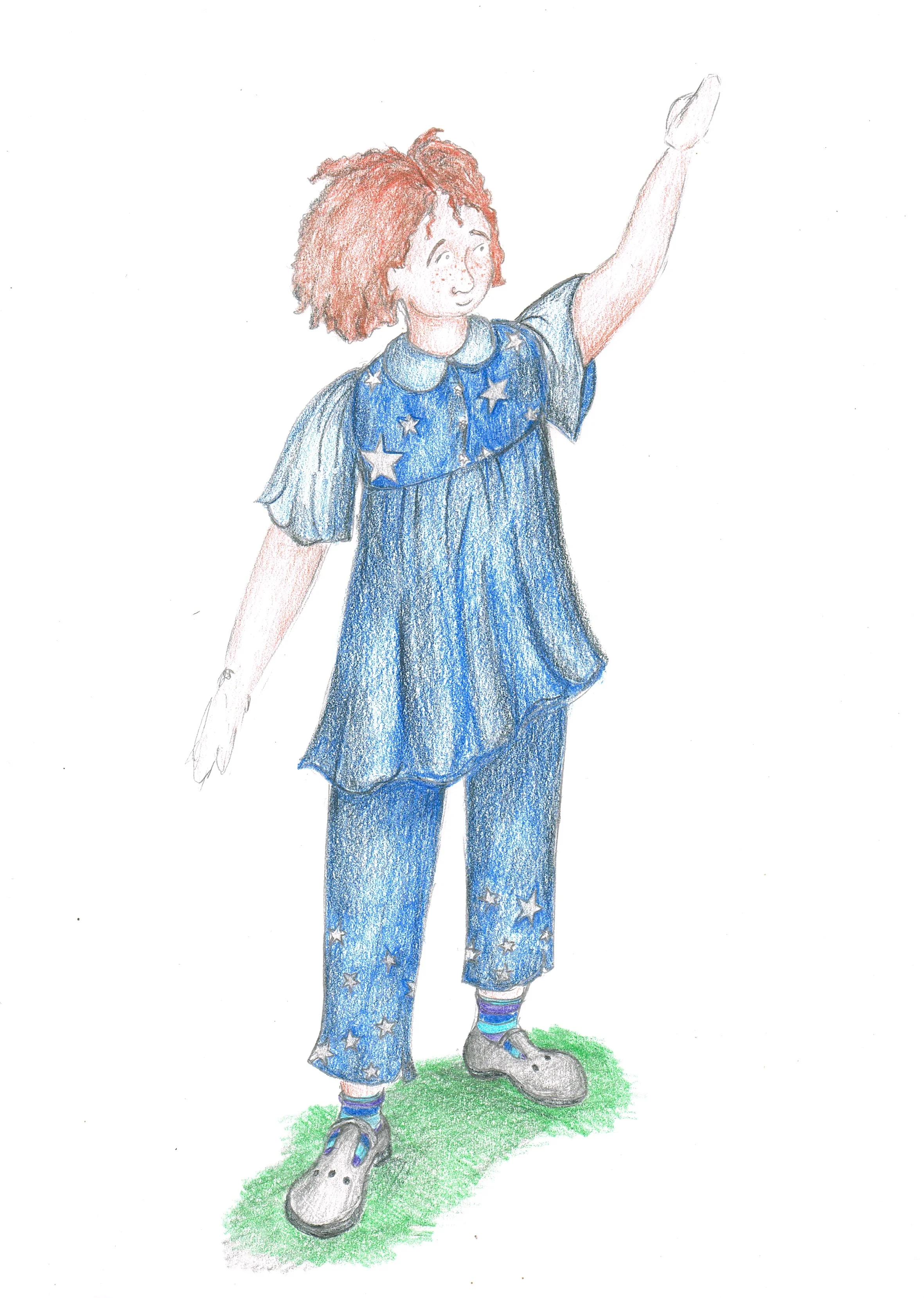 The Girl - costume design for 'Made Up Stories from My Unmade Bed