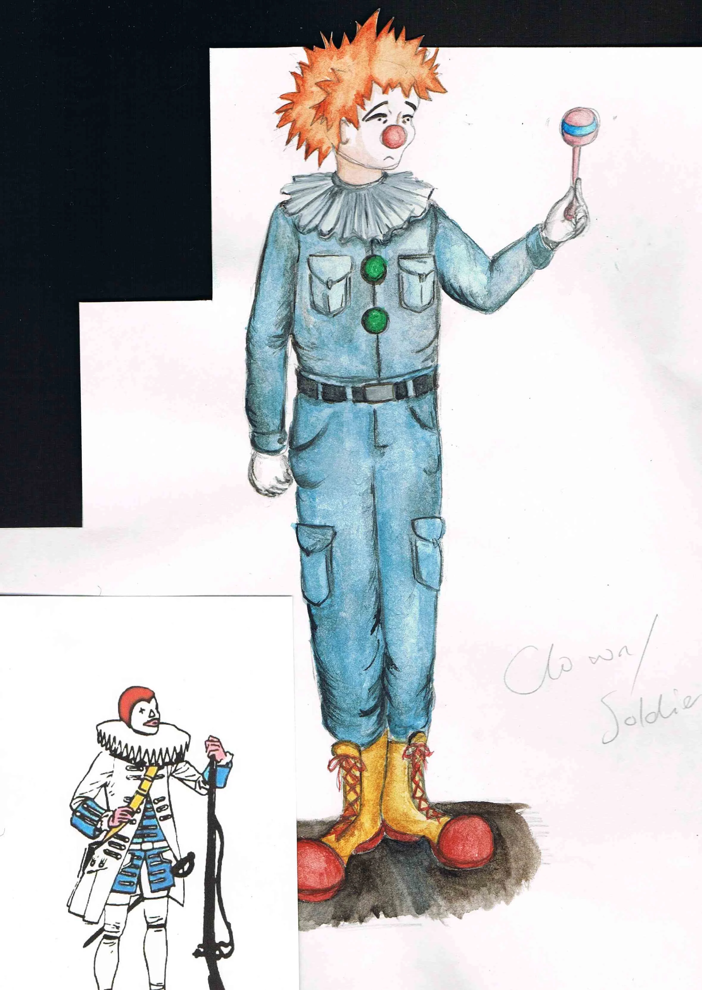 Clown Soldier - 'There is A War'