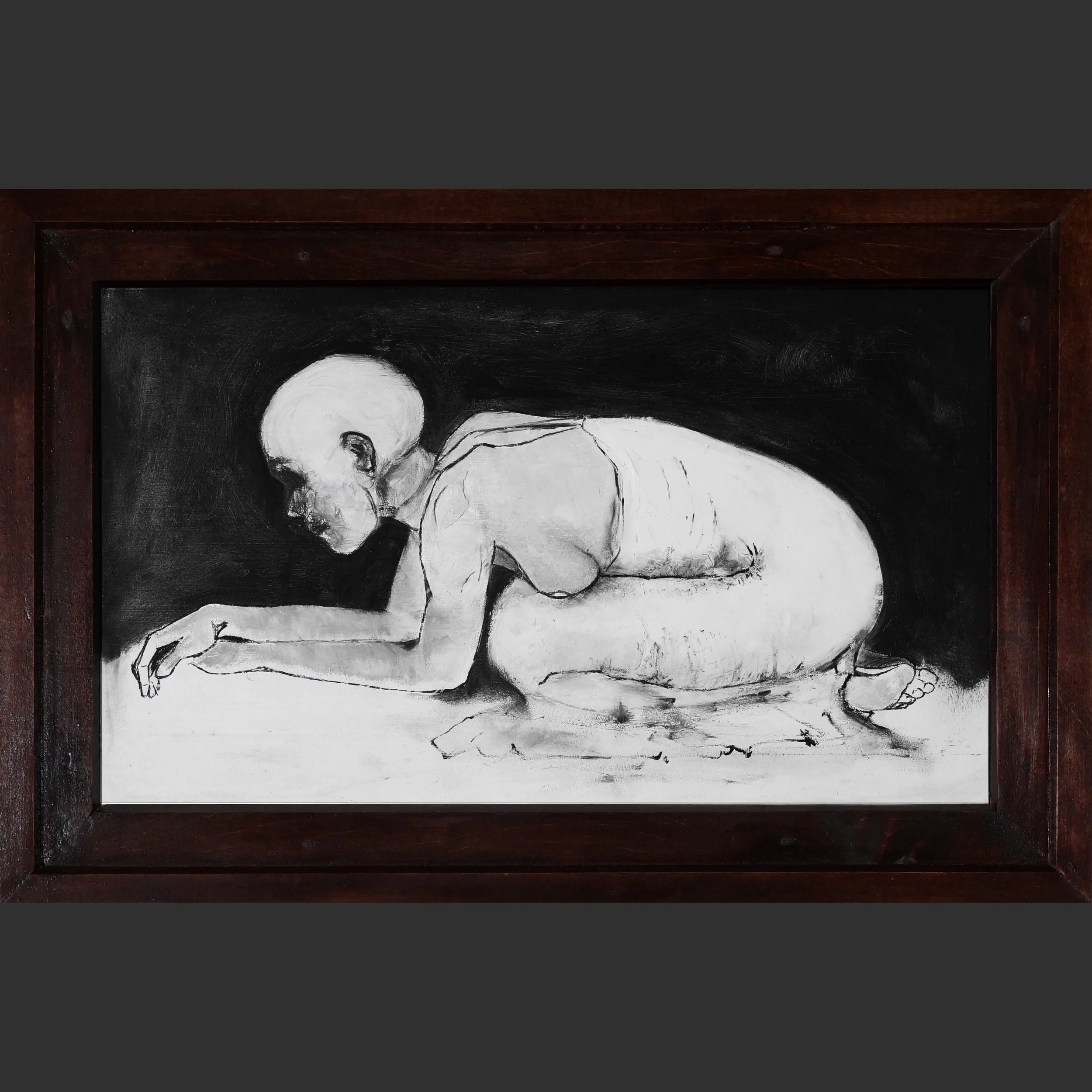 A Priestess praying in the temple