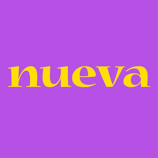 088/100
Today's bad font &quot;Nueva&quot; has a questionable relationship with its thick/thin strokes. #The100DayProject #100DaysOfBadFonts