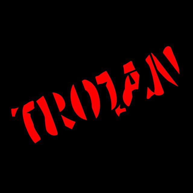 082/100
Today's bad font &quot;Trojan&quot; got sliced and diced. #The100DayProject #100DaysOfBadFonts