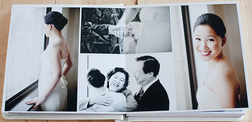 Example of a Photo Book by ARENS FOTO Weding Photographers in Costa Rica