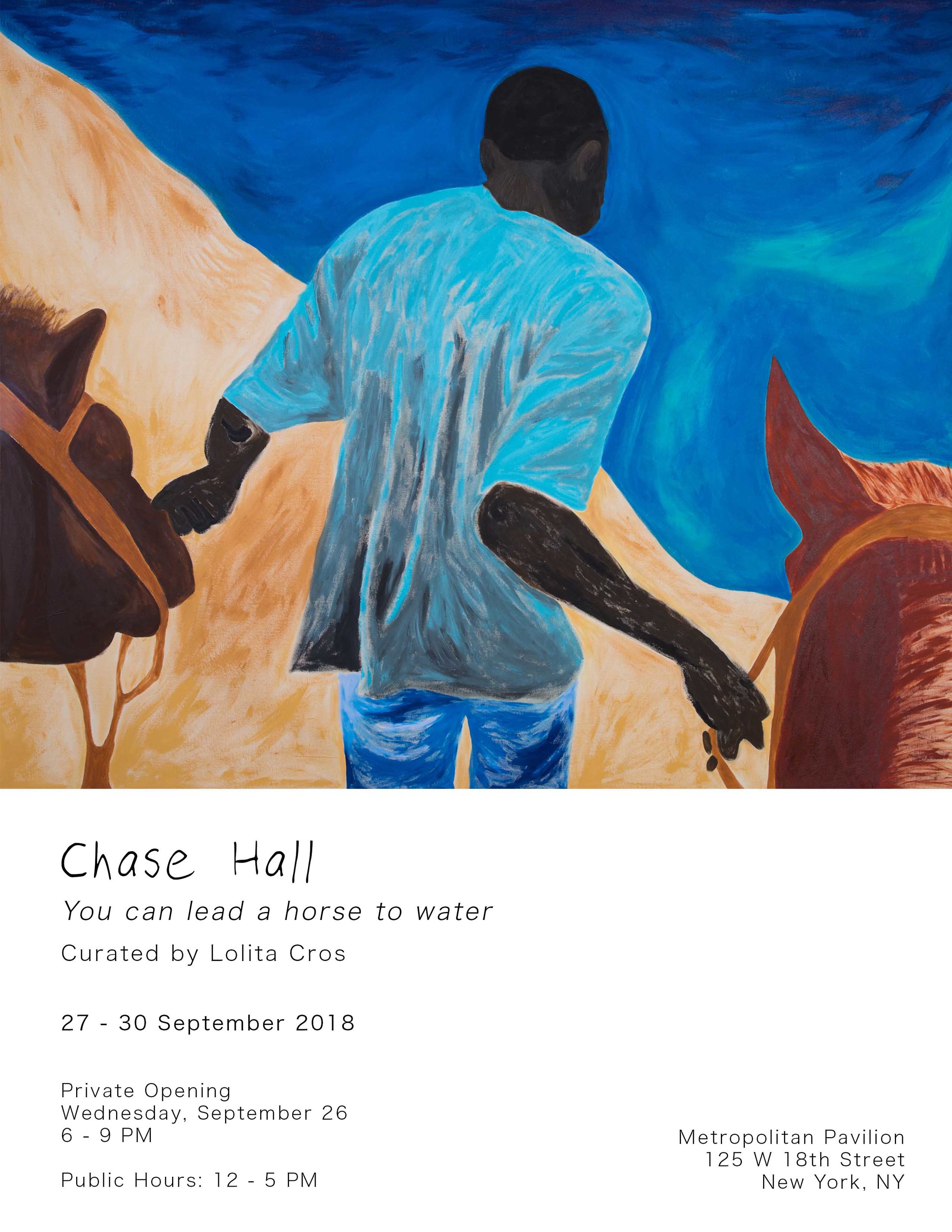 Chase Hall - You can lead a horse to water - Opening flyer.jpg