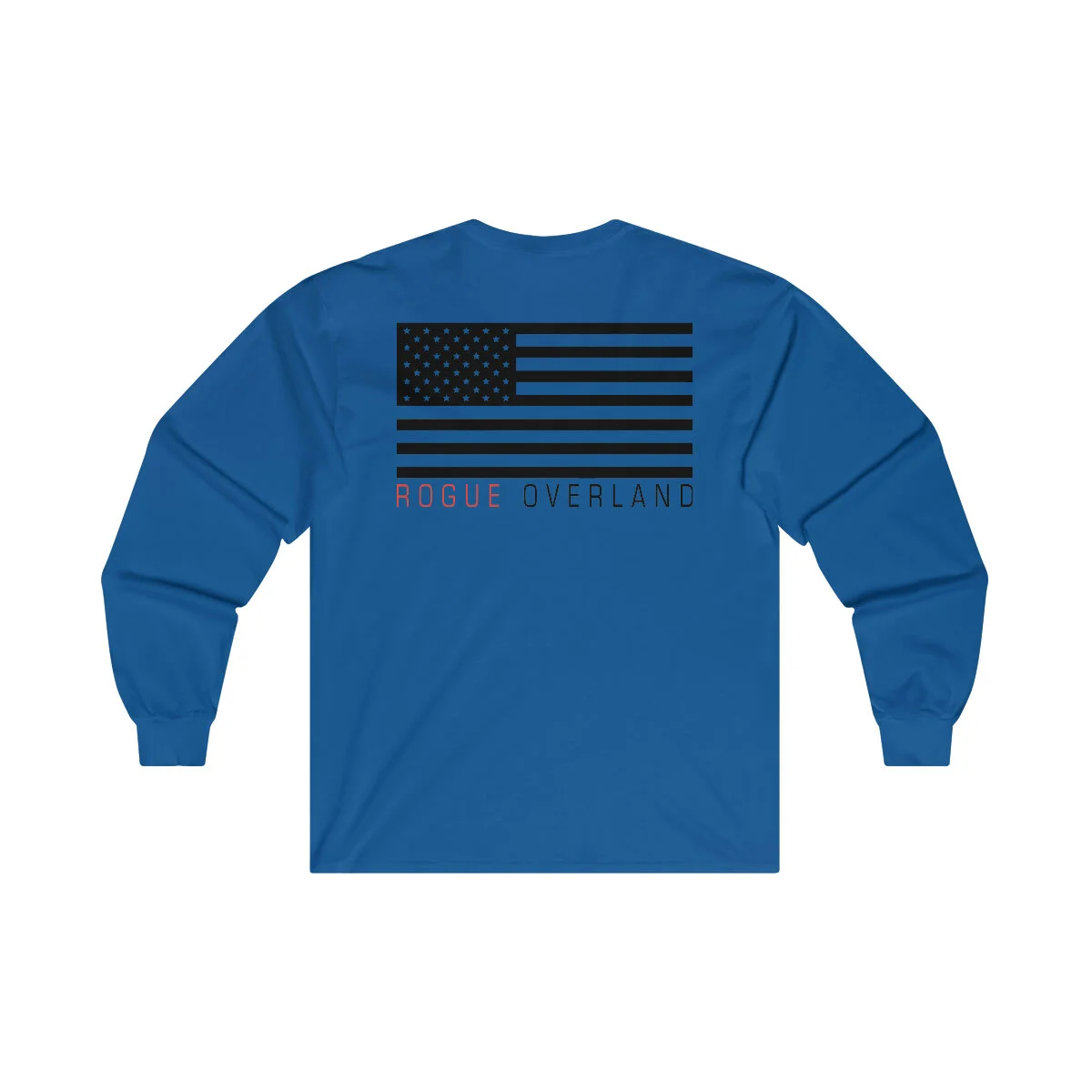 Small Line Logo & Flag Logo Long Sleeve Tee — Rogue Overland