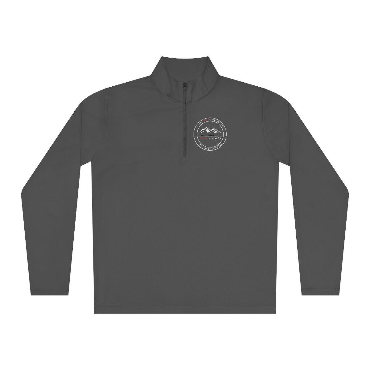 Circle Stamp Logo Quarter-Zip Pullover — Rogue Overland