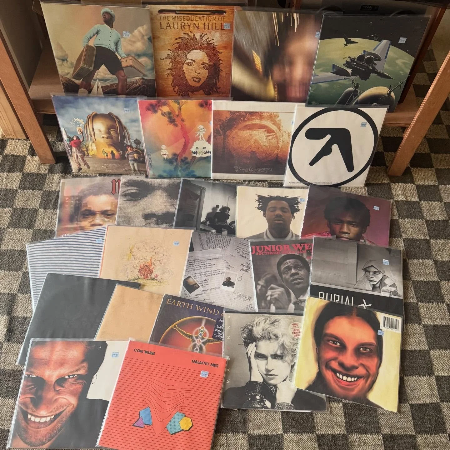 New fun stuff going out all day! Open until 8pm.  #vinyl #eaglerock #records #vinyljunkie