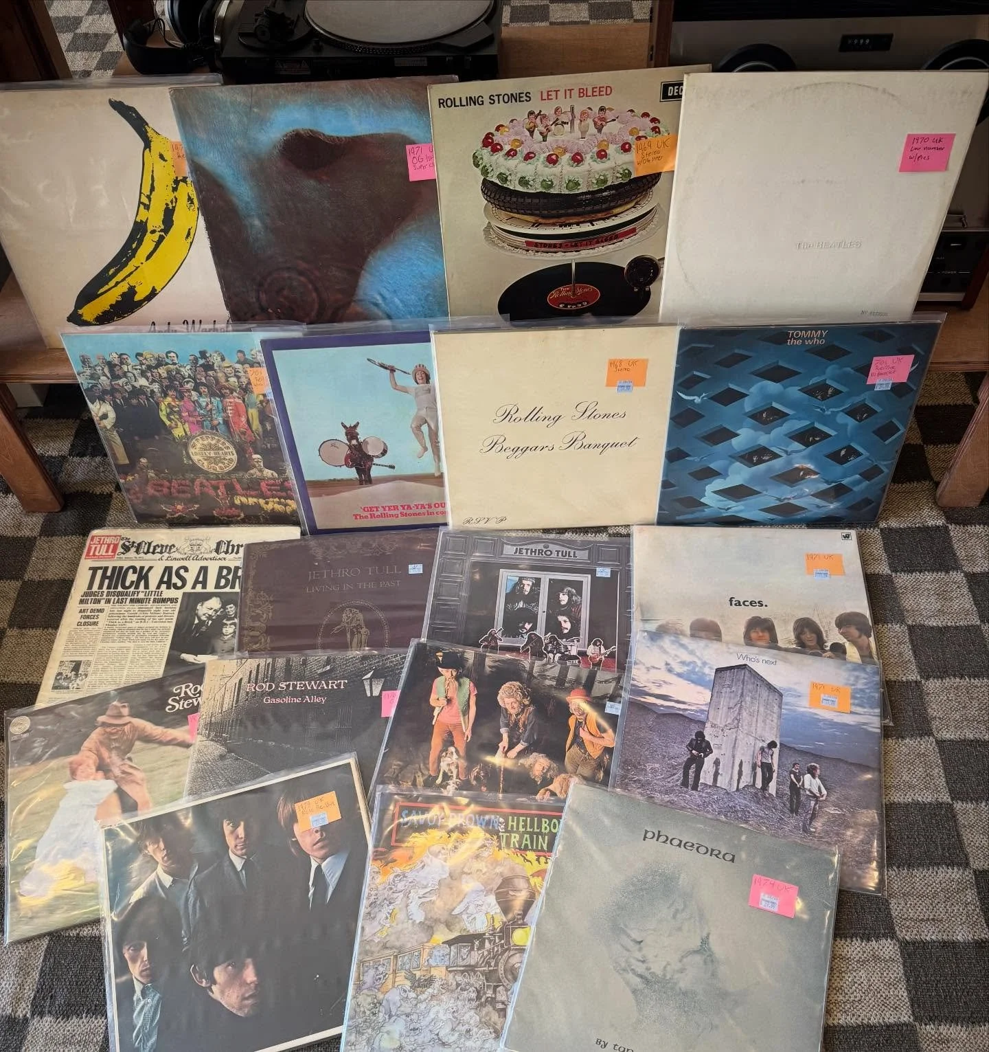 Out tomorrow 11am. All UK presses mostly all OG or early reissues. All are super clean! #vinyl #records #eaglerock #vinyljunkie