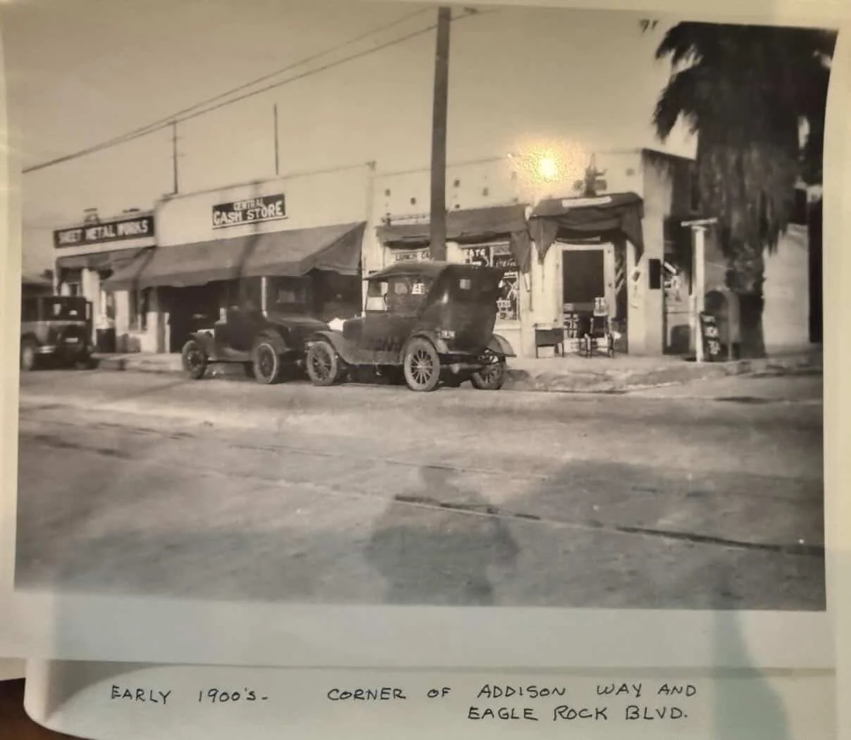 Corner of Addison and Eagle Rock Blvd in the early 1900&rsquo;s @transportskateshop @beewali_vegan_af  Thank you @lyndsayjaclyn for the photo