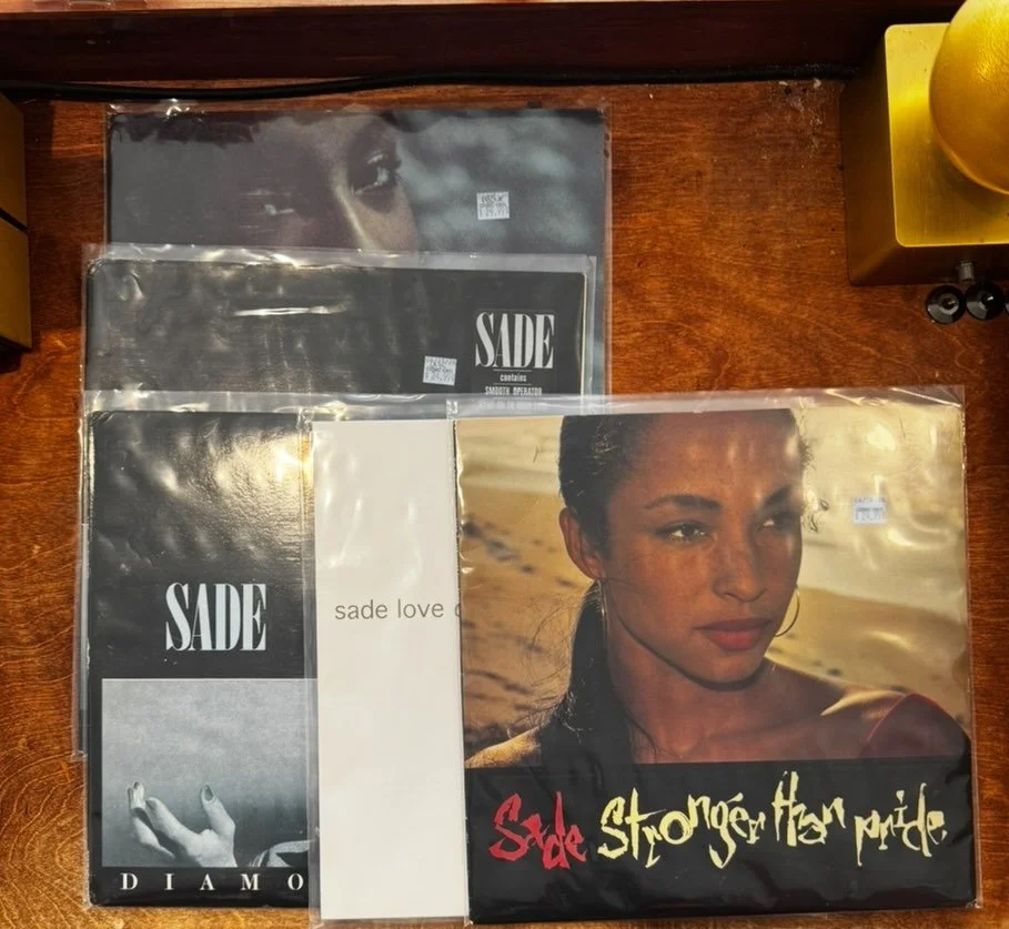 Lots of Sade out tomorrow at 11am.  #vinyljunkie #records #vinyl #recordshop #vinyljunkie
