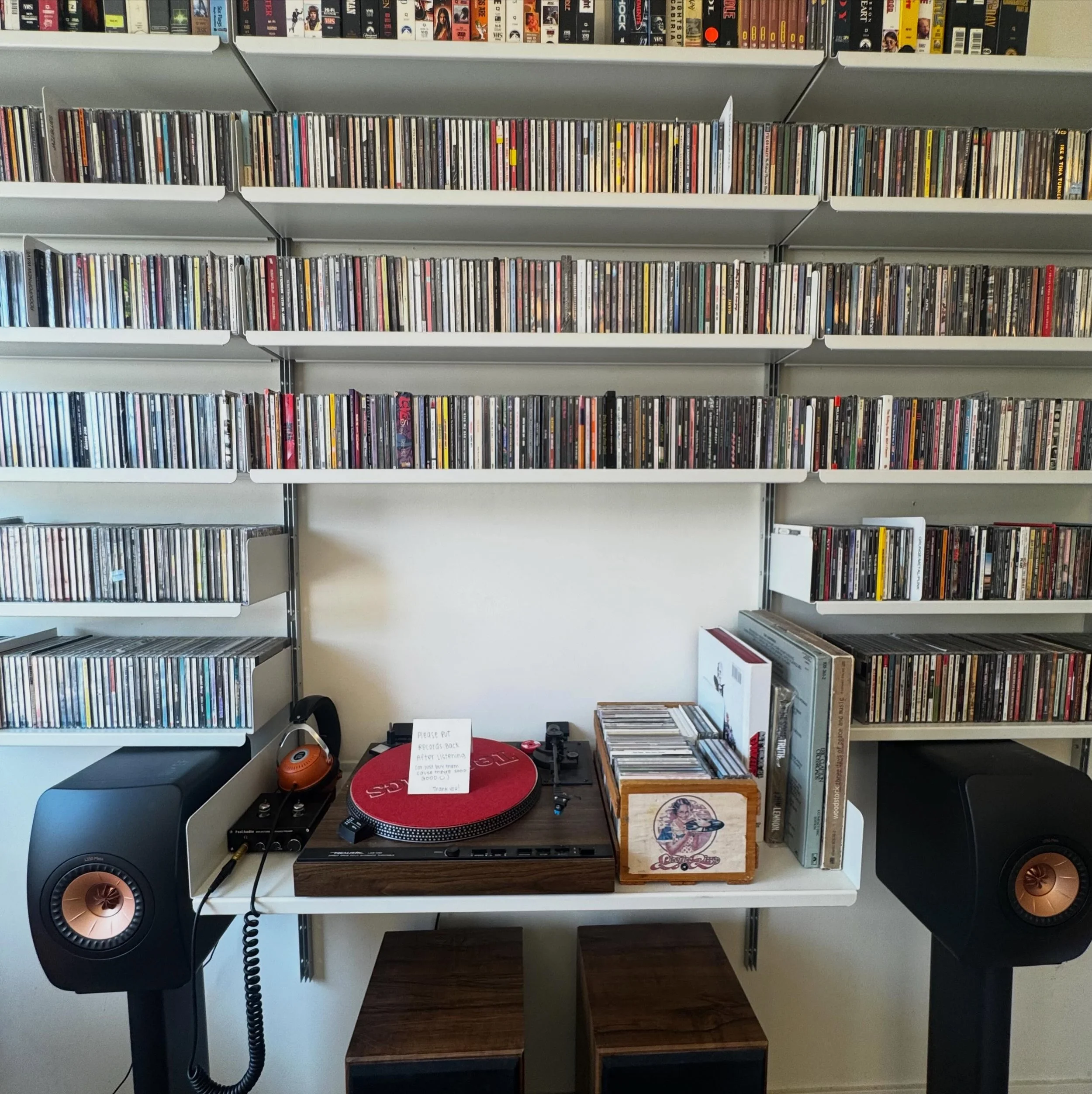 CD restock! Open until 8pm.  #vinyl #records #vitsoe #recordshop #eaglerock