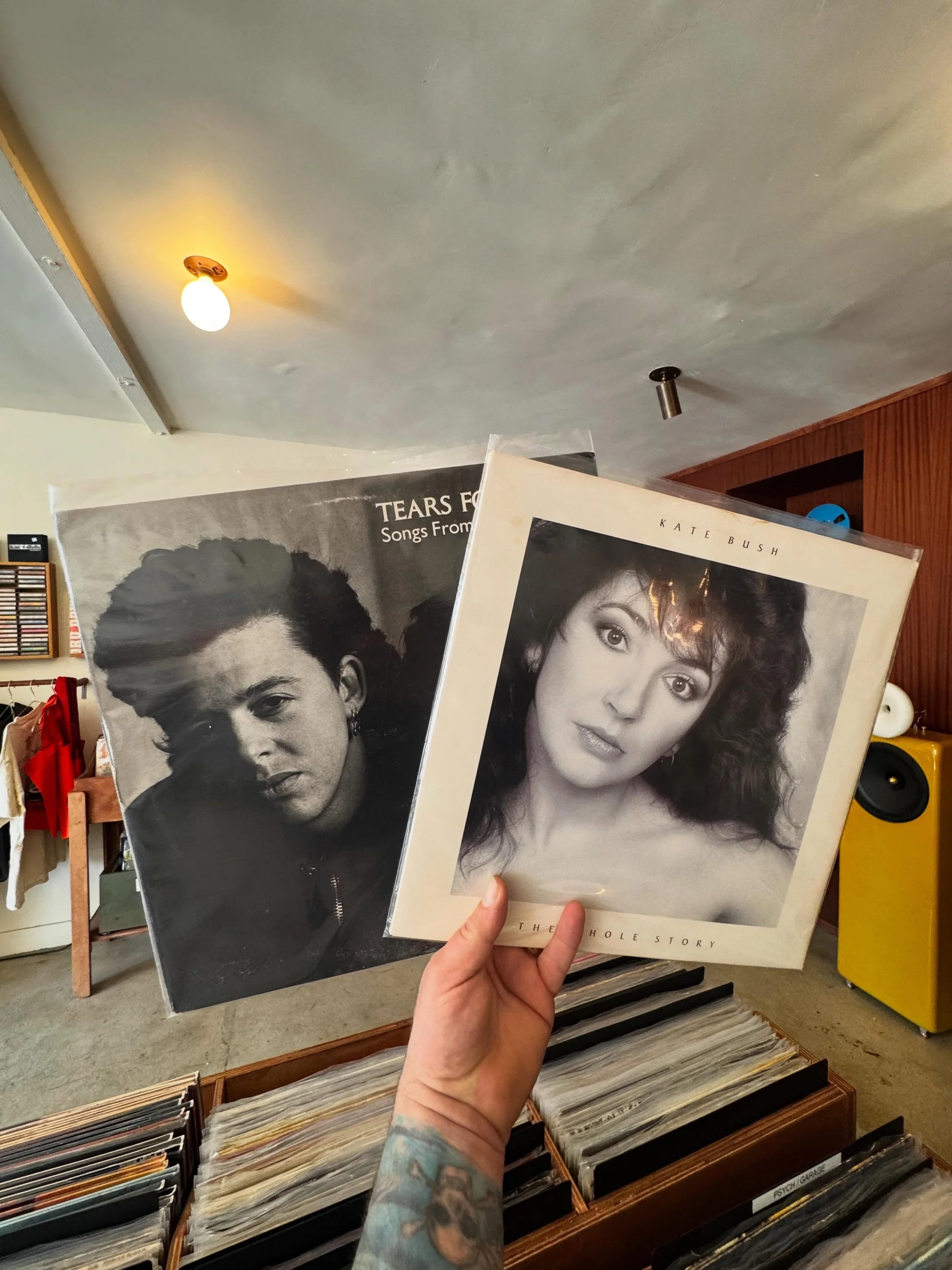 Tomorrow 11 AM lots of good stuff, come by, say hi and grab a record.  #recordshop #eaglerock