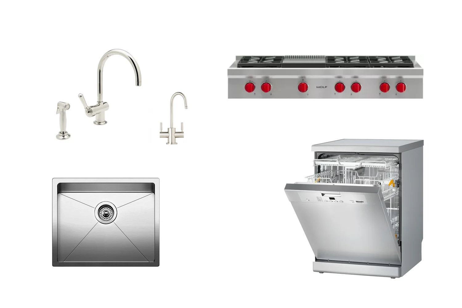 Appliance + Plumbing Selection