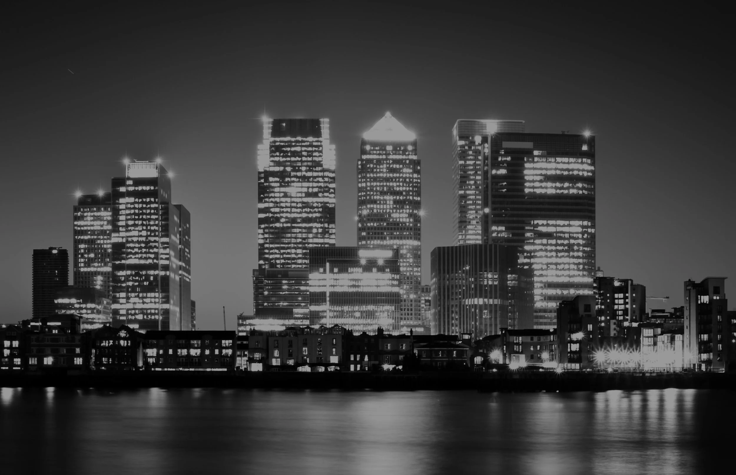 Canary Wharf view from Greenwich.