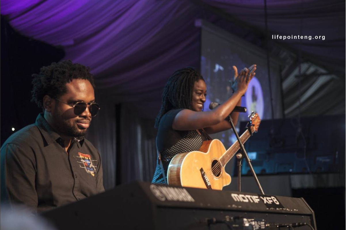 Always an honor with Cobhams Asuquo at lifepointe NG. Oct. 12th