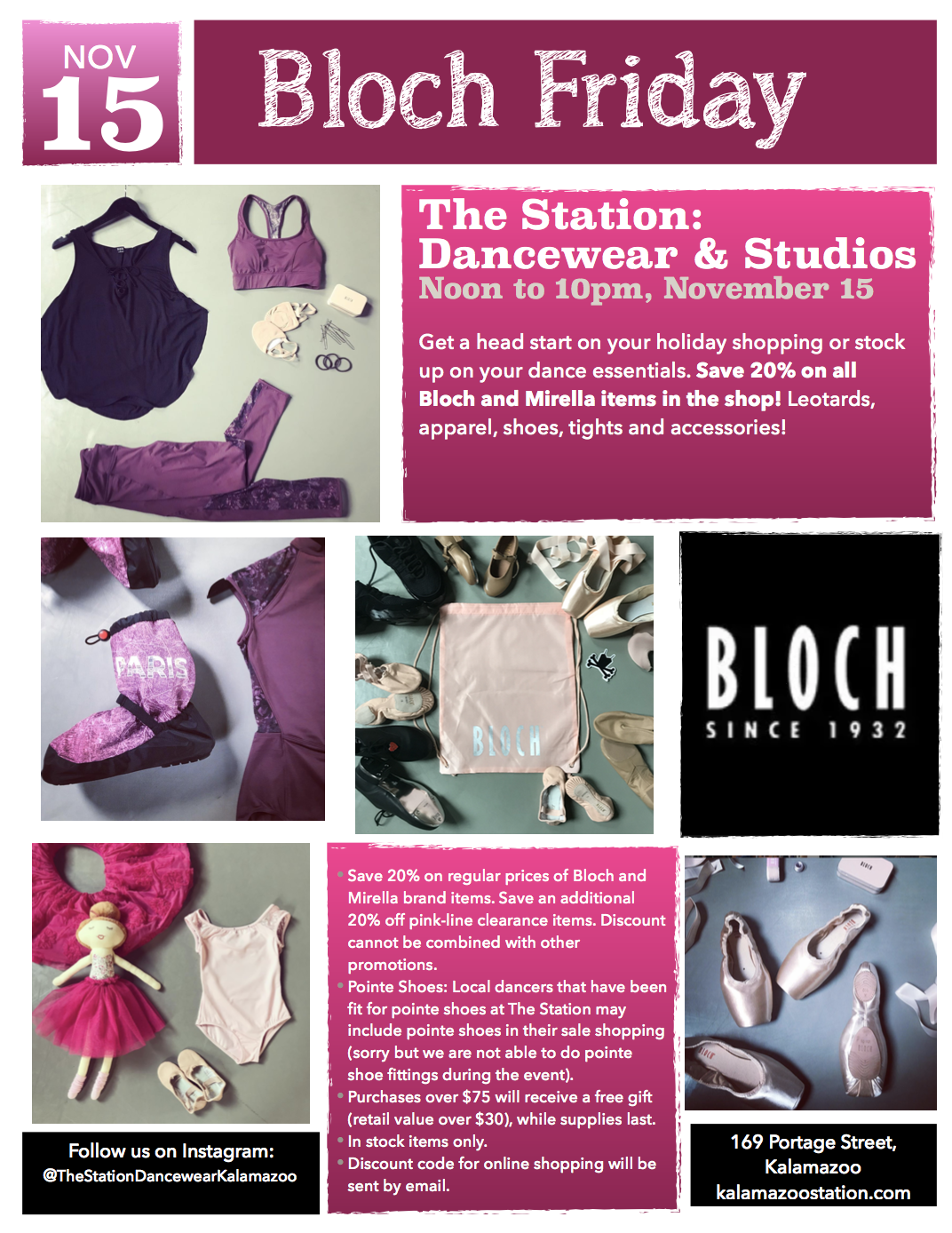 Bloch Friday Sale — The Station 