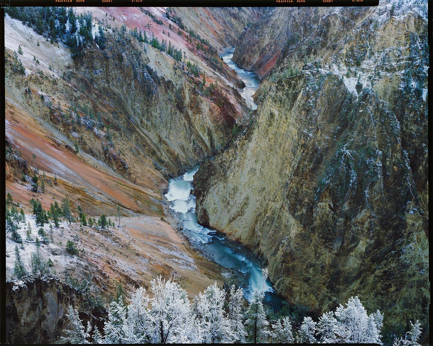 It took me quite a few years and many unsuccessful attempts to photograph this canyon in Yellowstone. Every time I visited it before either the light wasn&rsquo;t good or other conditions didn&rsquo;t work, or I simply could not find the right compos