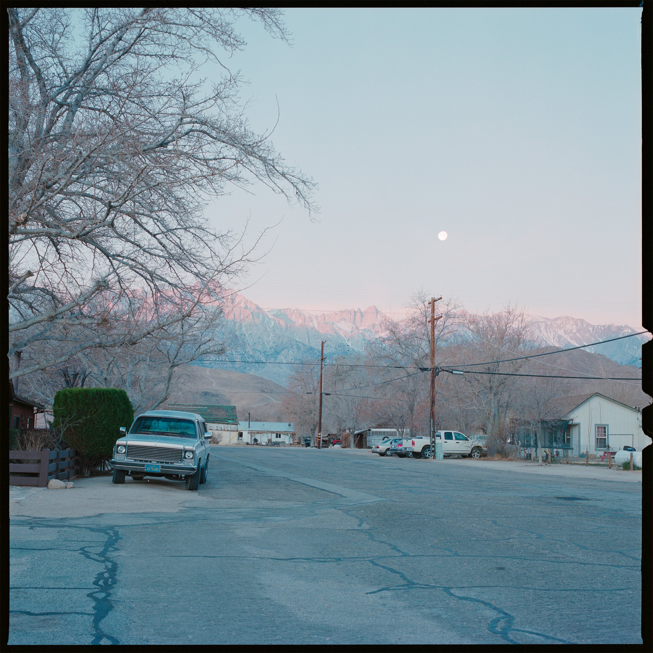   Lone Pine, California, 2021  .  Kodak Portra 160 6x6 Film  