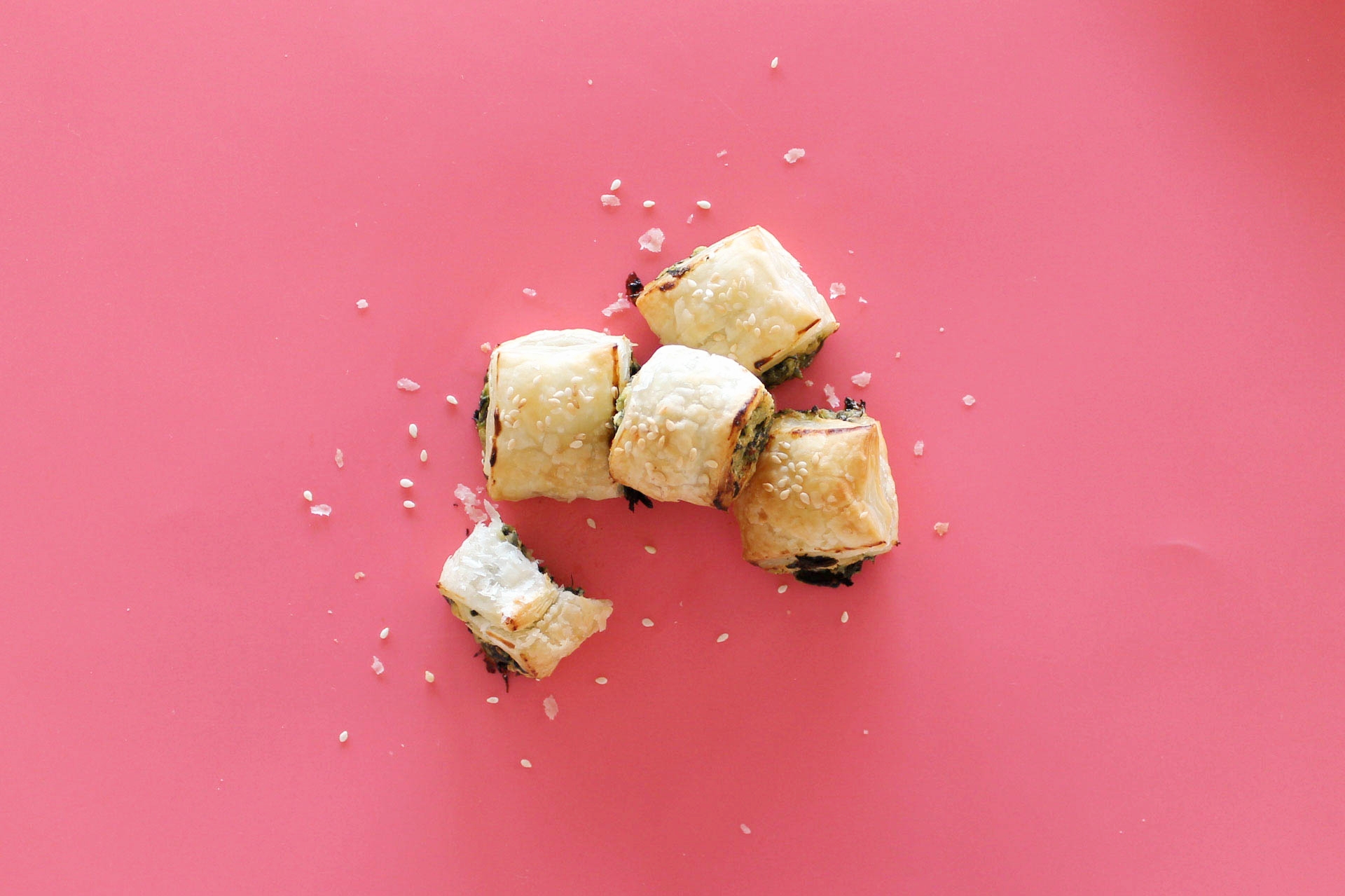 Baby Spinach Rolls