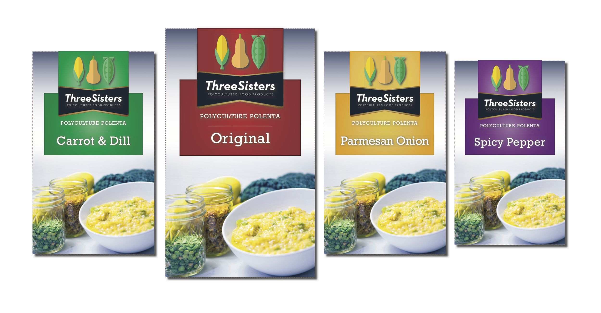 Three Sisters Three Sisters harnesses the brilliant agricultural techniques of Native Americans to produce delicious, nutrient-rich food products. By growing the trifecta of corn, beans, and squash, we mimic the biodiversity found in natural ecosystems for naturally sustainable and resilient crops. Not only are our crops good for the earth, but they also contain complex carbohydrates, essential fatty acids, and all eight essential amino acids, making a highly nutritious and complete, plant-based meal. Our food products are the best of their kind and, thanks to our polyculture growing methods, taste like no other.