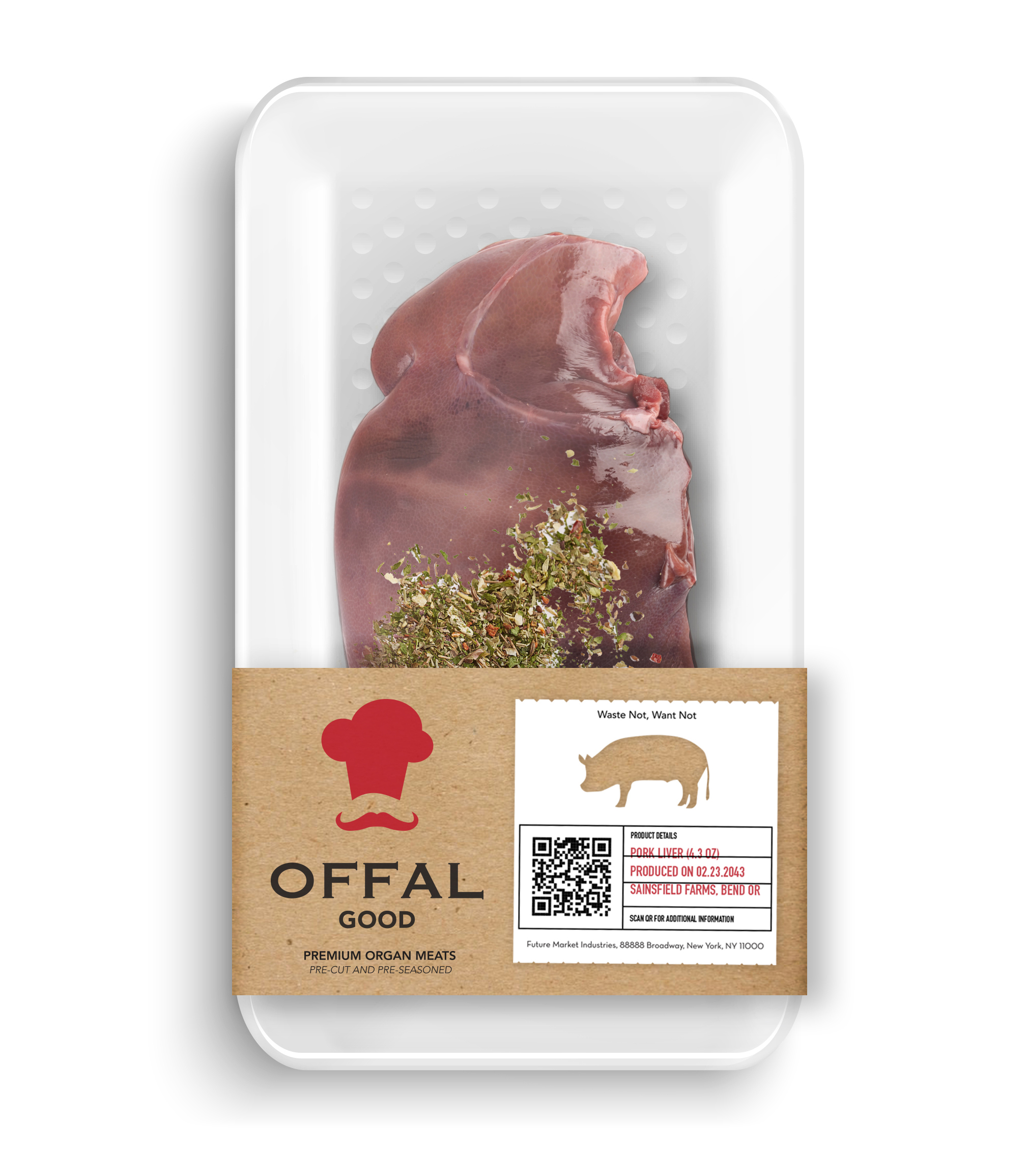 Offal Good Offal Good brings delicious, nutritious, and affordable meals to your table with complete convenience. Our line of premium organ meats honor the whole animal with zero waste and are pre-cut and pre-seasoned so they’re ready-to-cook when you are.