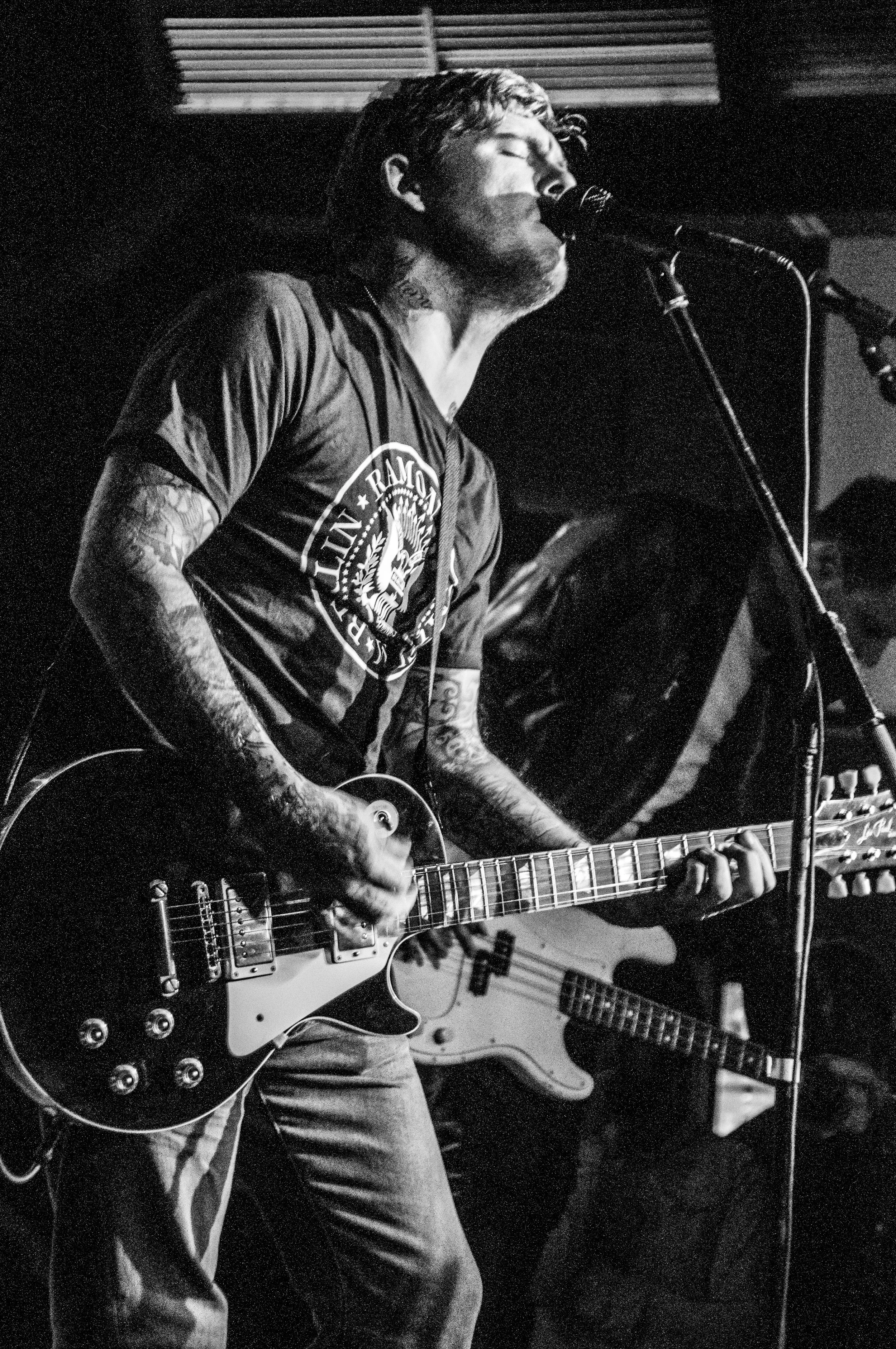 Brian Fallon of the Gaslight Anthem. Madrid 2013
