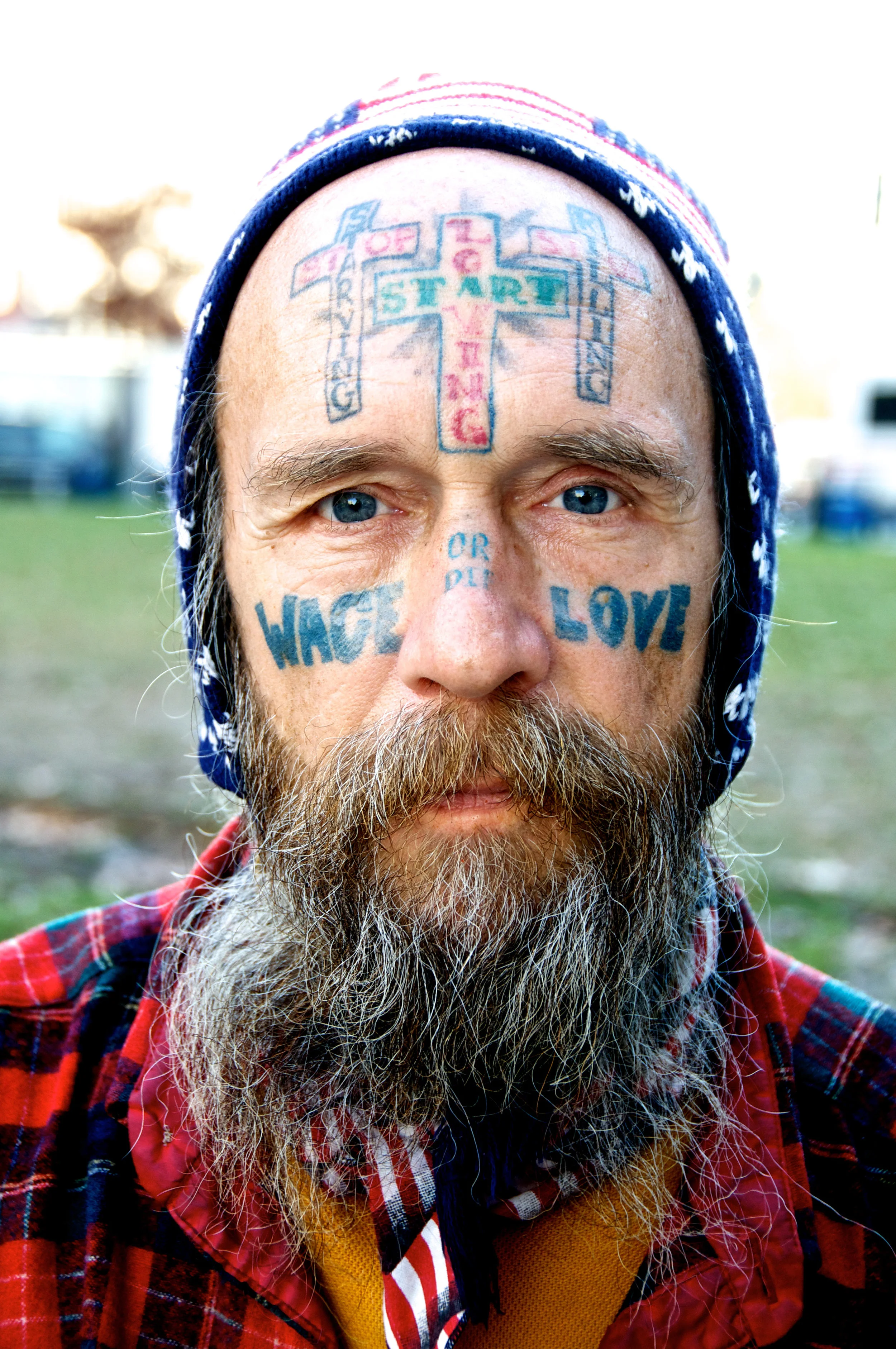 Protestor in Washington DC
