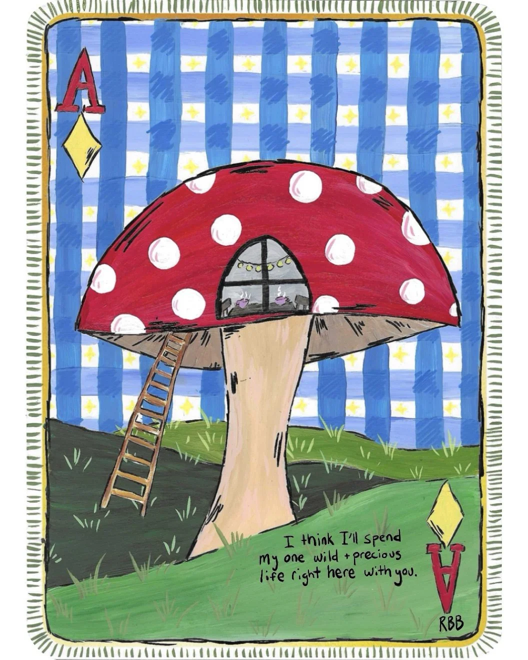 Ace of Diamonds - Dopamine Deck