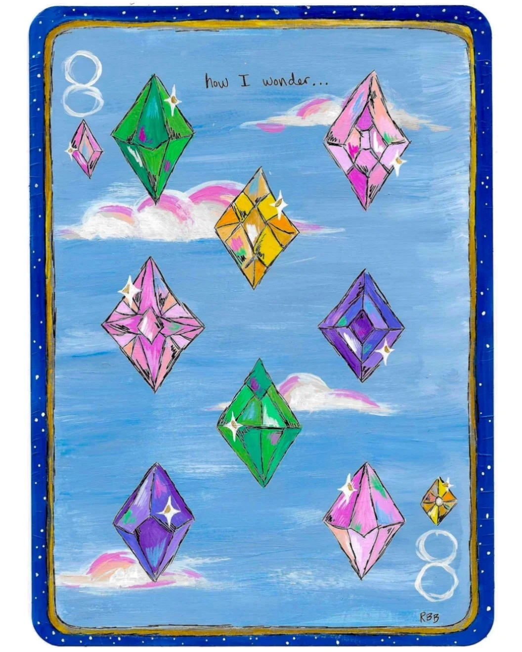 8 of Diamonds- Dopamine Deck