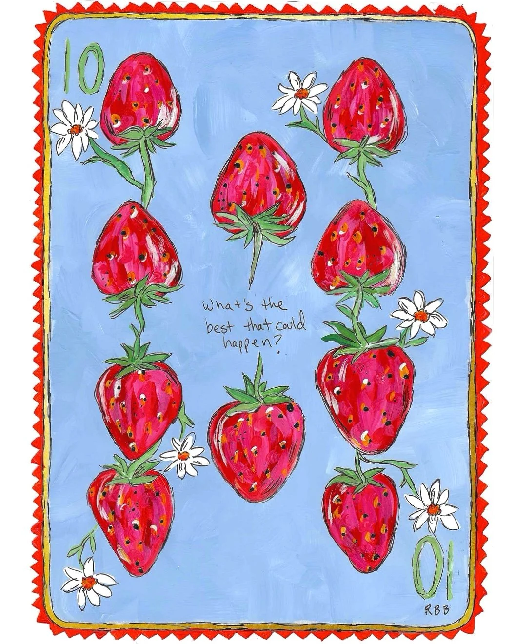 10 of Diamonds - Dopamine Deck