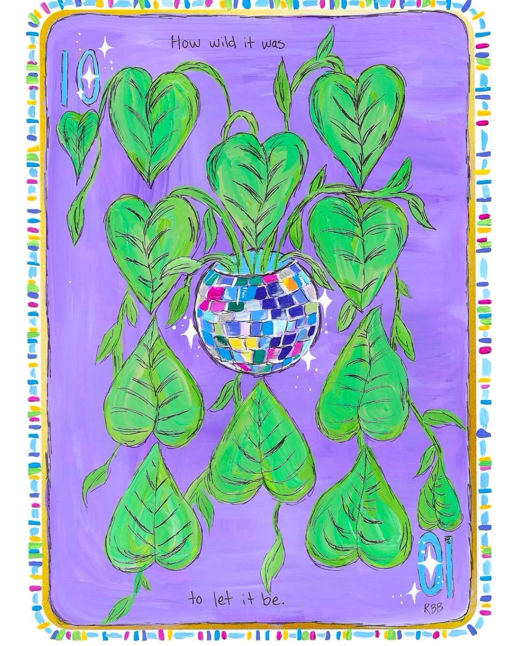 10 of Spades - Dopamine Deck