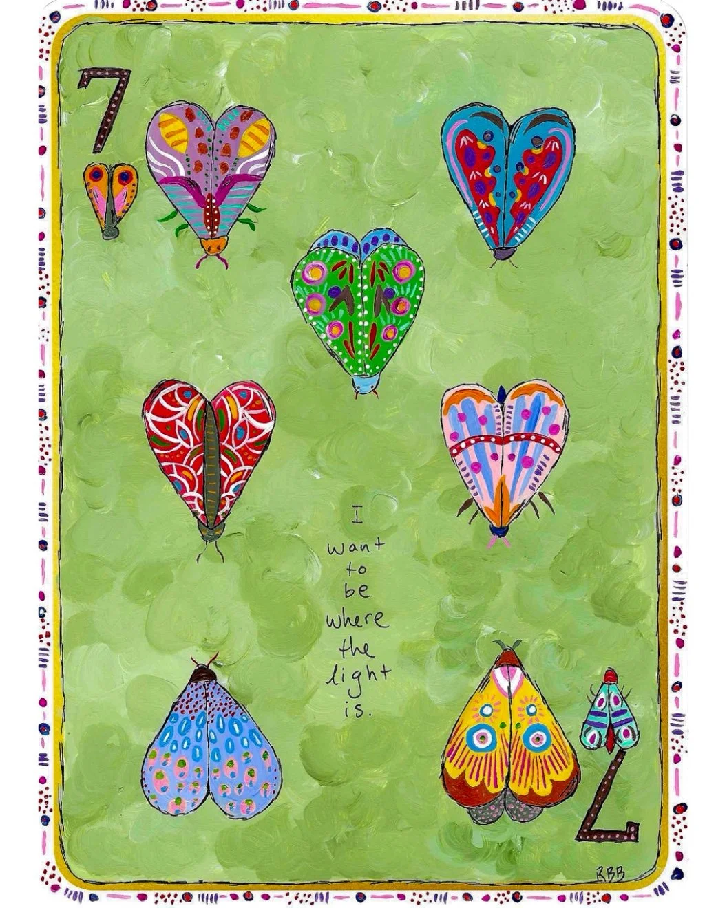 7 of Hearts - Dopamine Deck