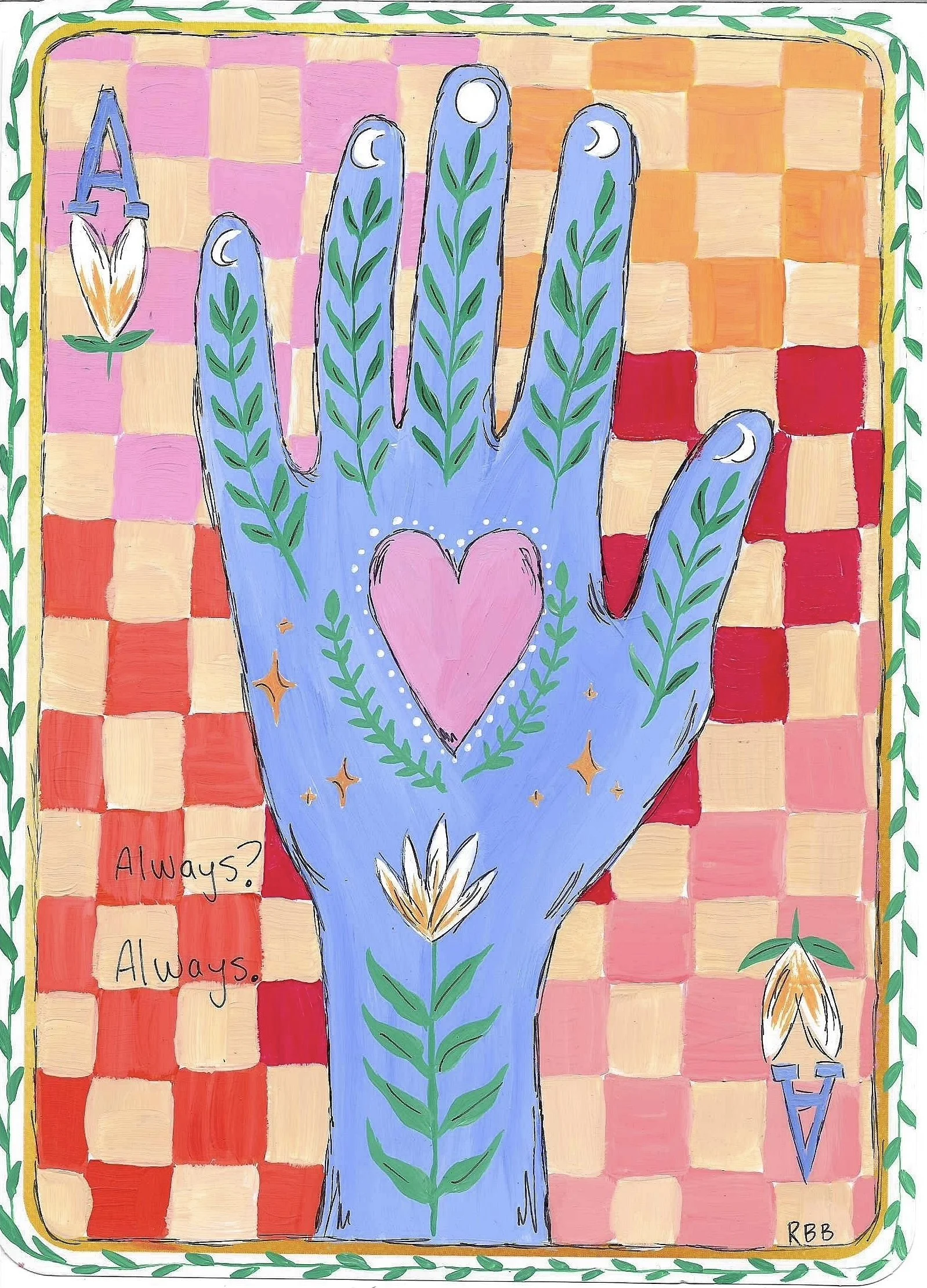 Ace of Hearts - Dopamine Deck