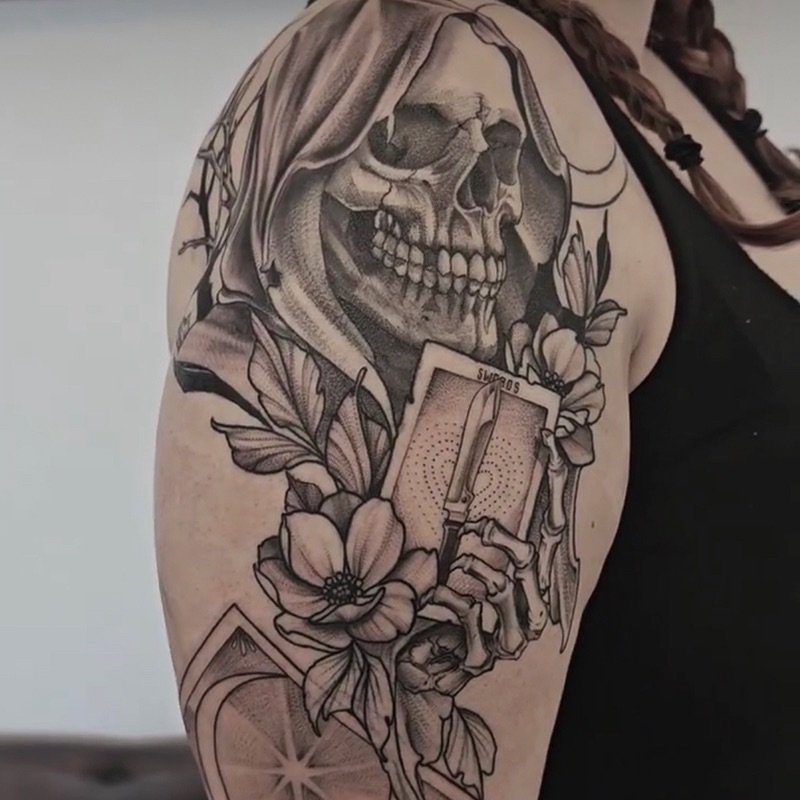 Michelle Lai Arm Tattoo