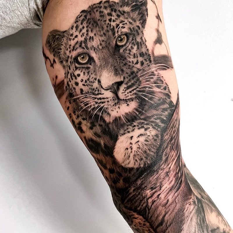 John Millan Tiger Tattoo